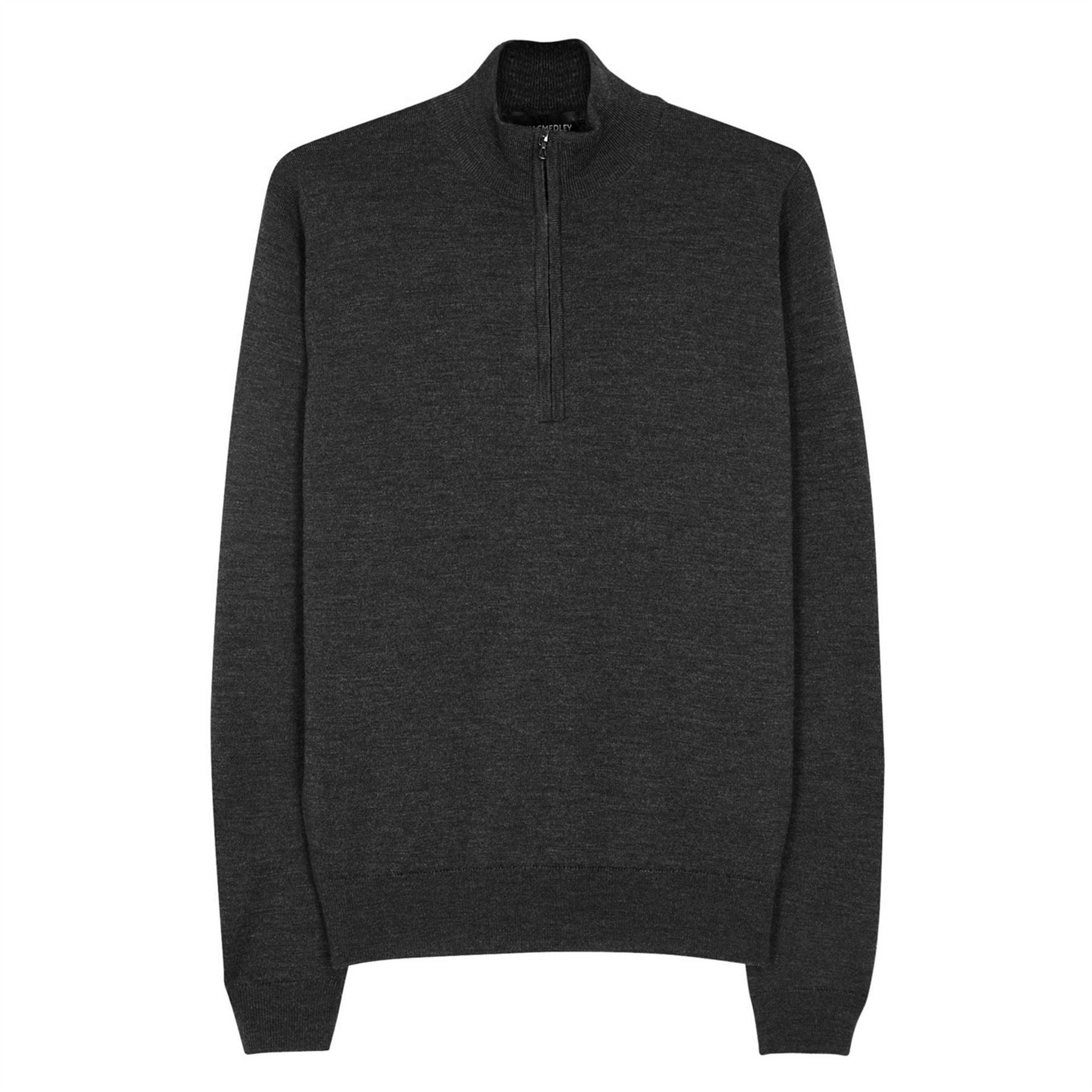 John Smedley Ls Knit Merino Half