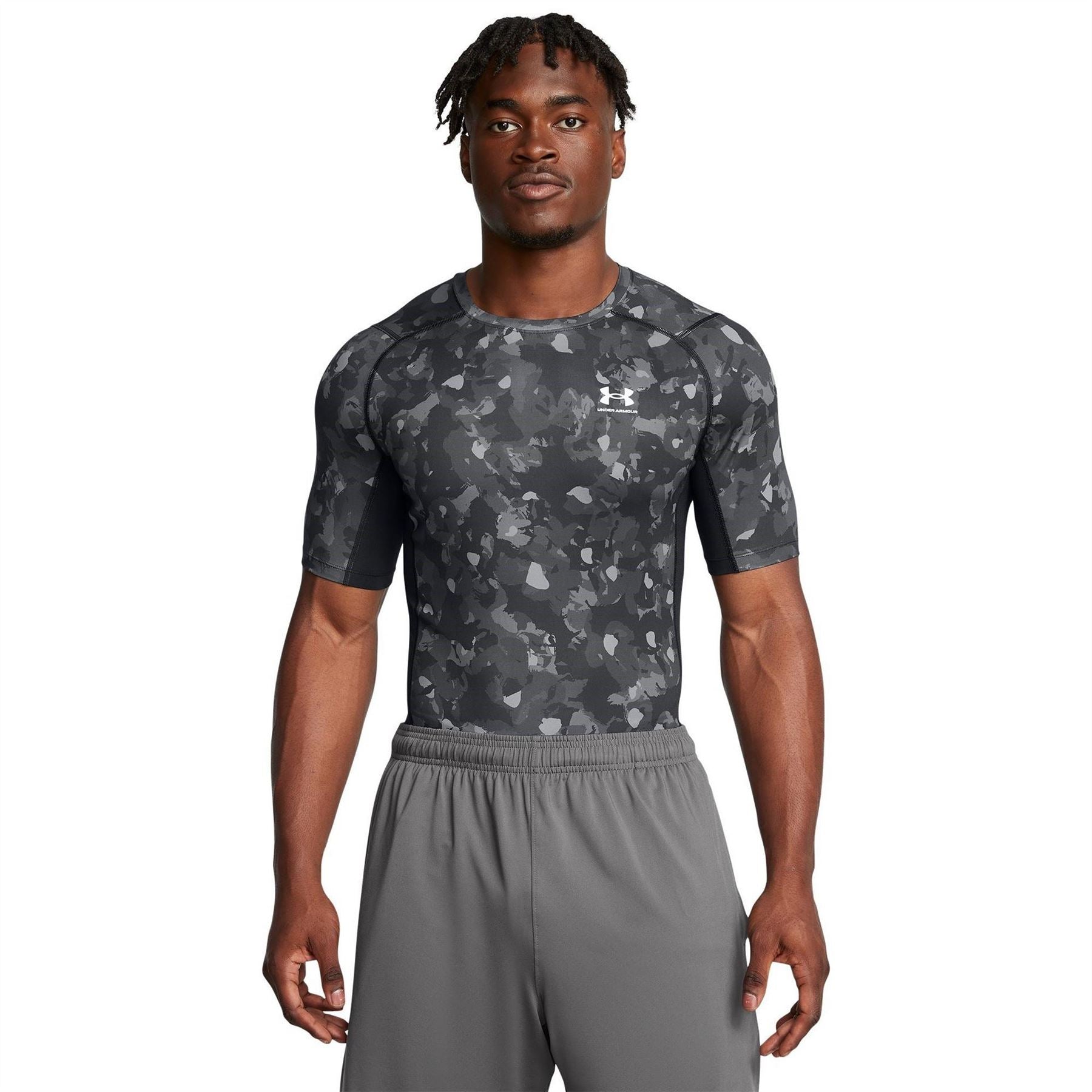 Under Armour Mens Heatgear® Printed Short Sleeve