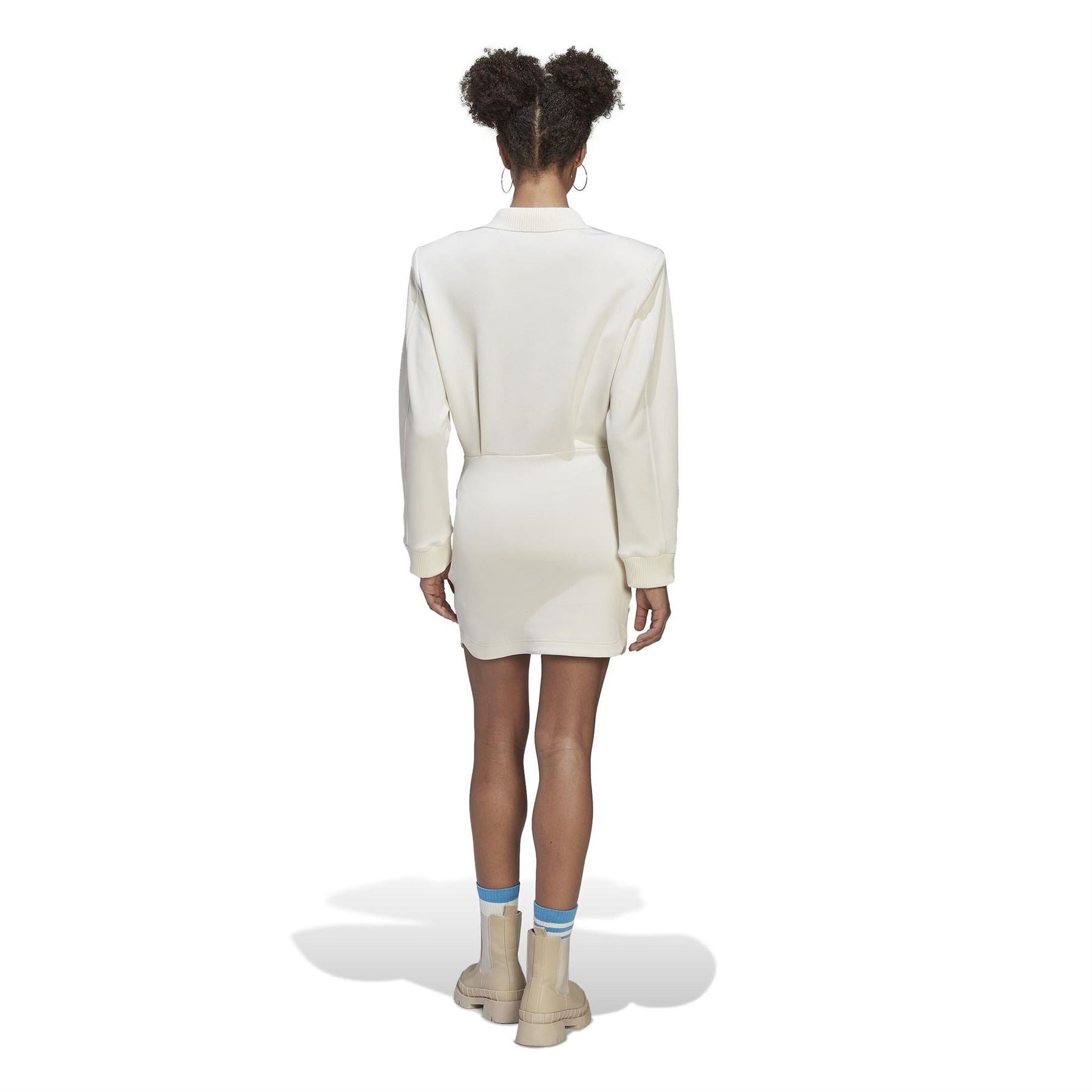 adidas Originals Collared Neck Mini Shirtdress