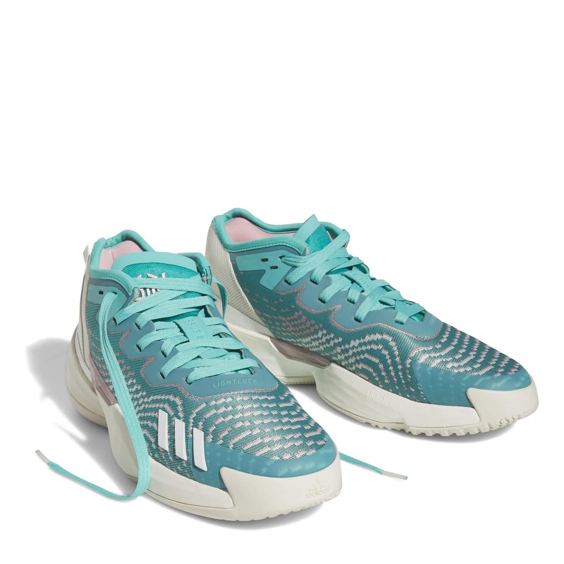 adidas D.O.N. Issue Mid Top Lace-Up Sneakers