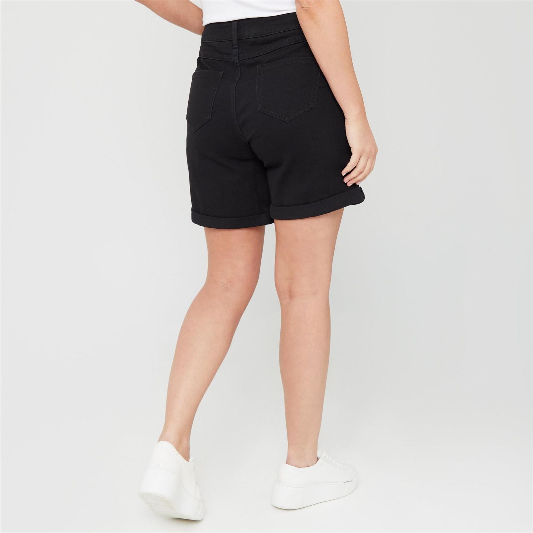 Be You Longer Length Denim Shorts