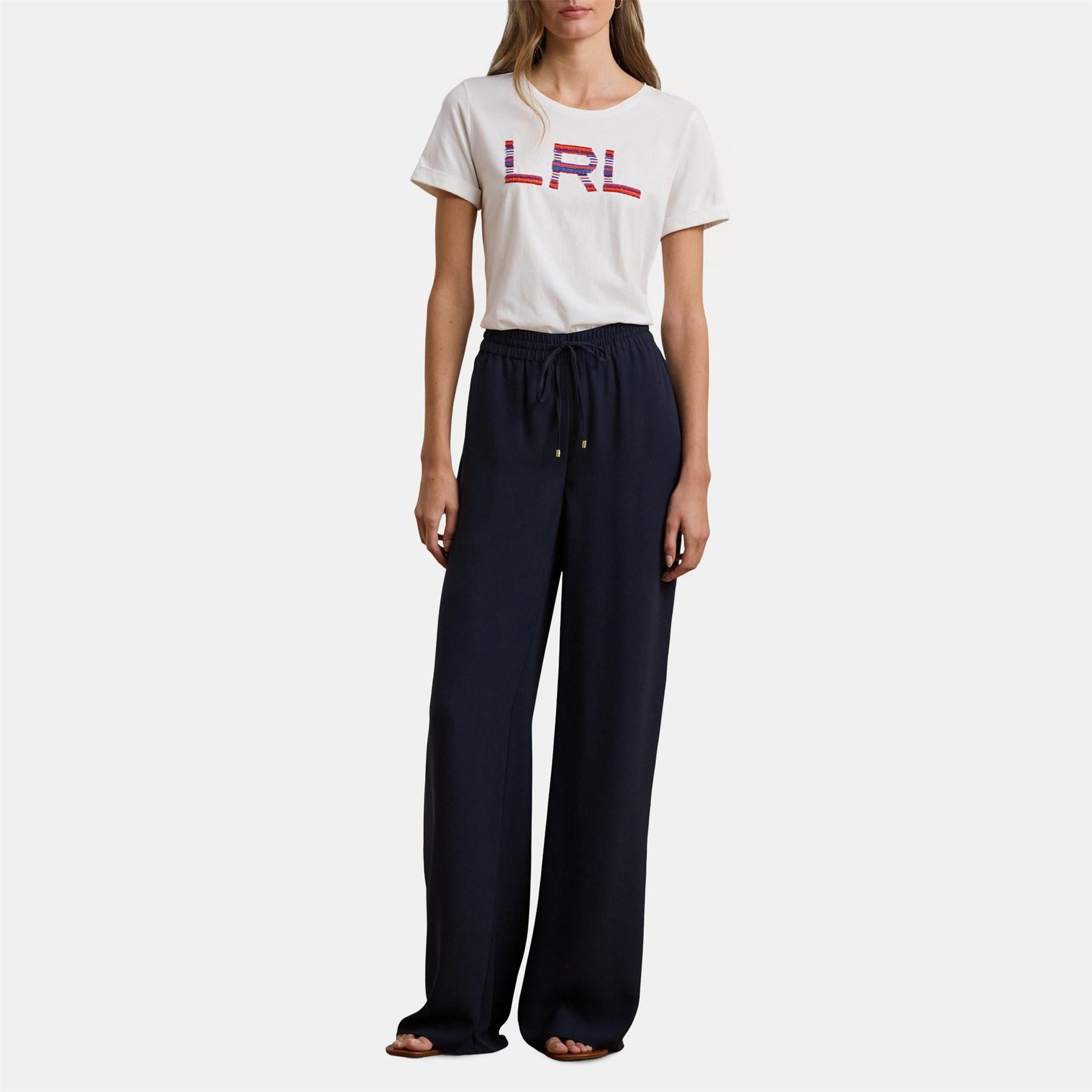 Lauren by Ralph Lauren Wide Leg Trousers