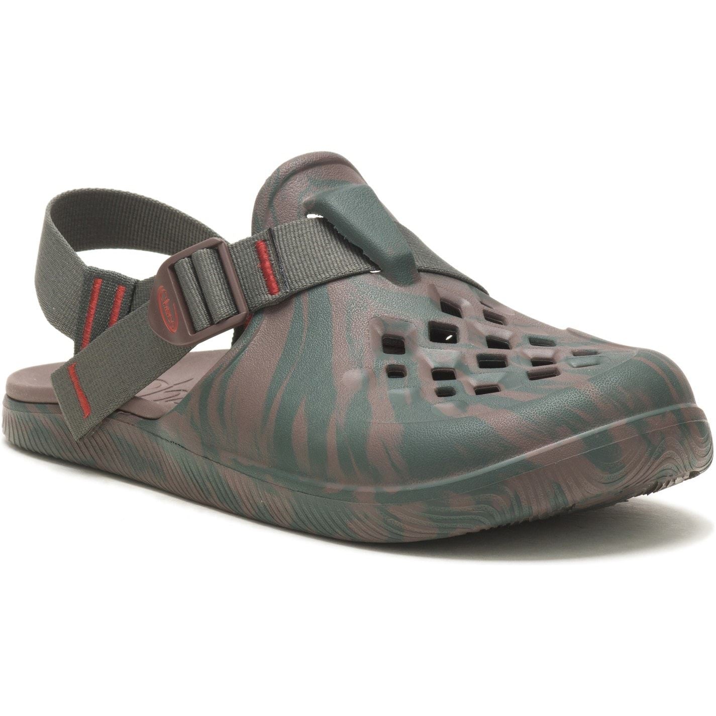 Chaco Chillos Zebra Patterned Closed Toe Clogs