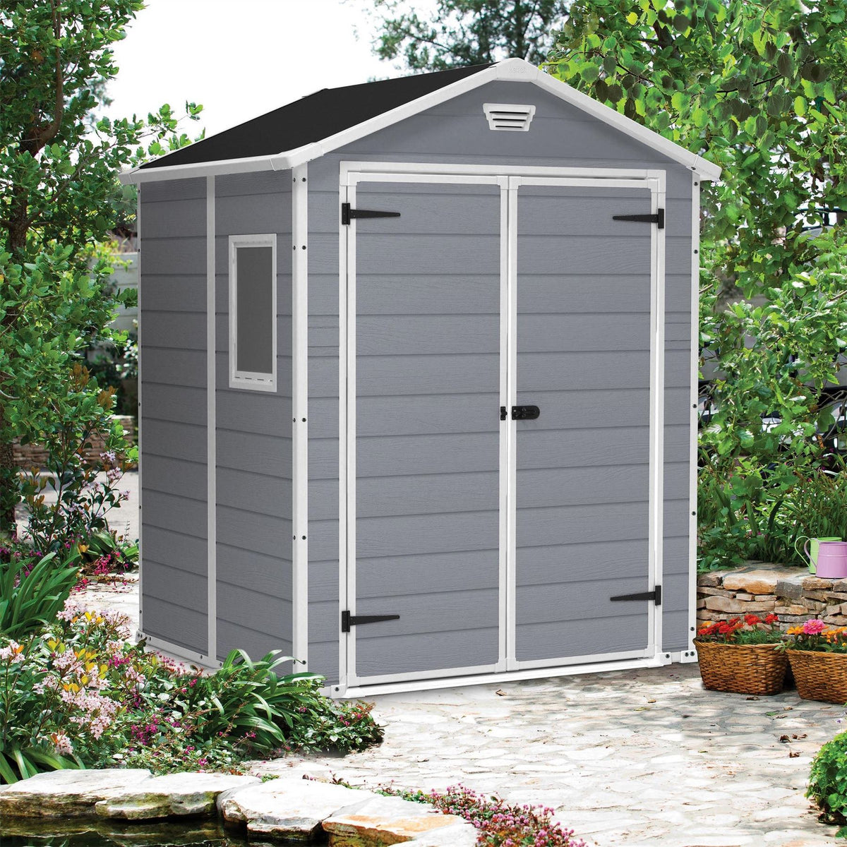 Keter Grey Shed 6x5ft
