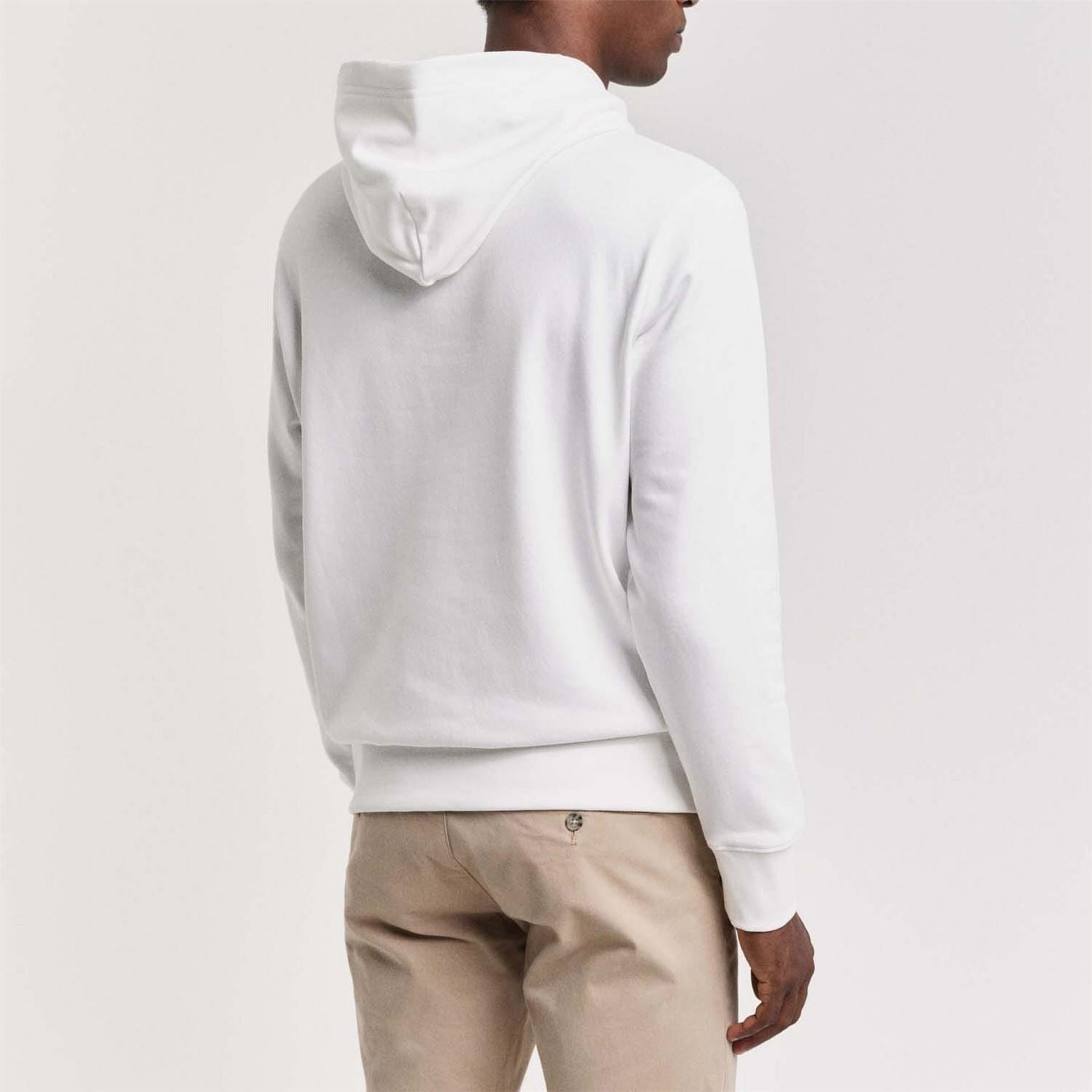 Gant Fit Embroidered Archive Shield Hoodie
