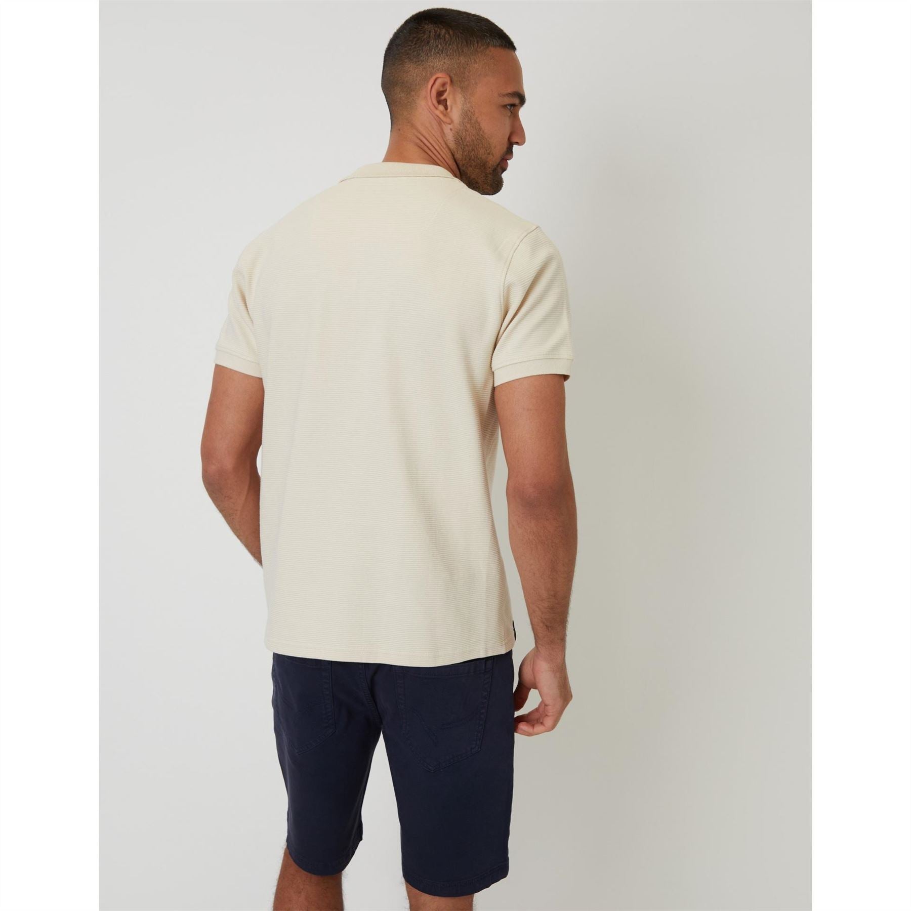 Threadbare Caswell Polo Regular Fit Short Sleeve Shirt