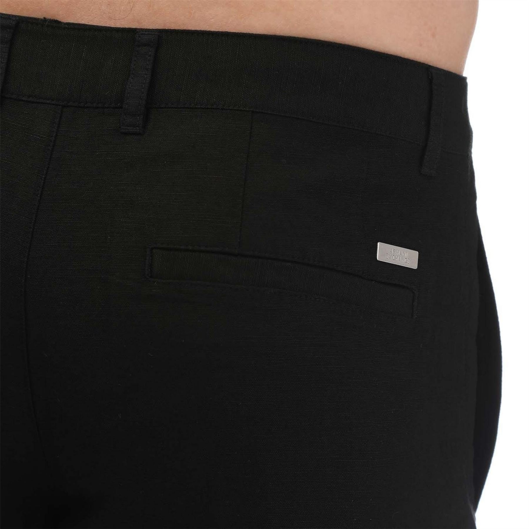 Armani Exchange Rayon Twill Shorts