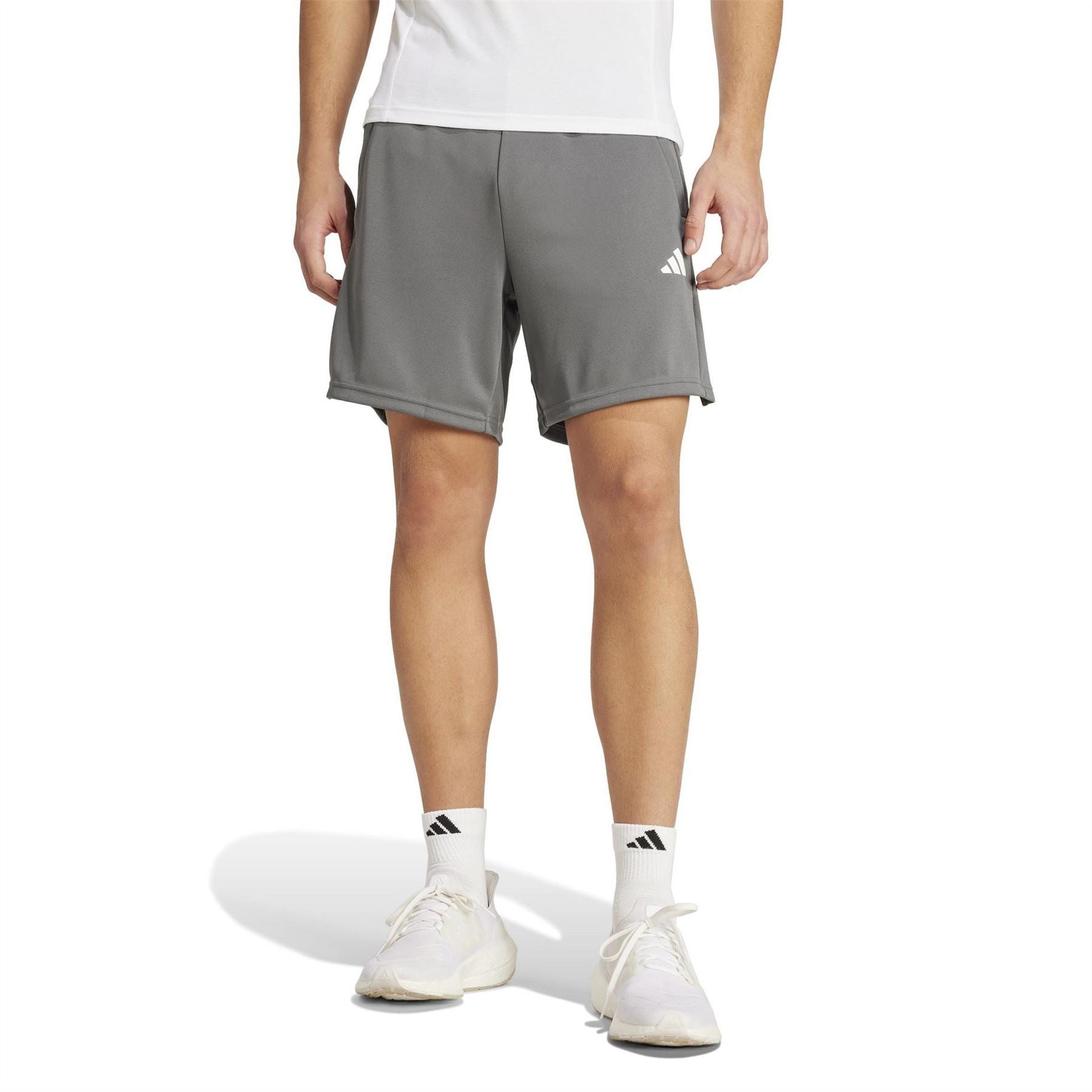 adidas Mens 3 Stripes 9 Inch Shorts