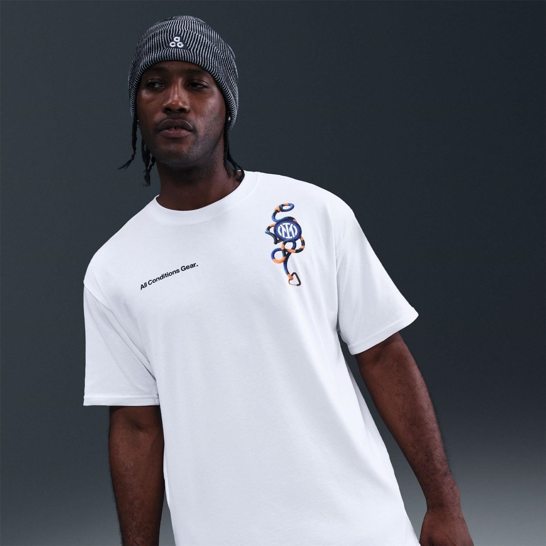 Nike Inter Milan Licensed Short Sleeve T-Shirt