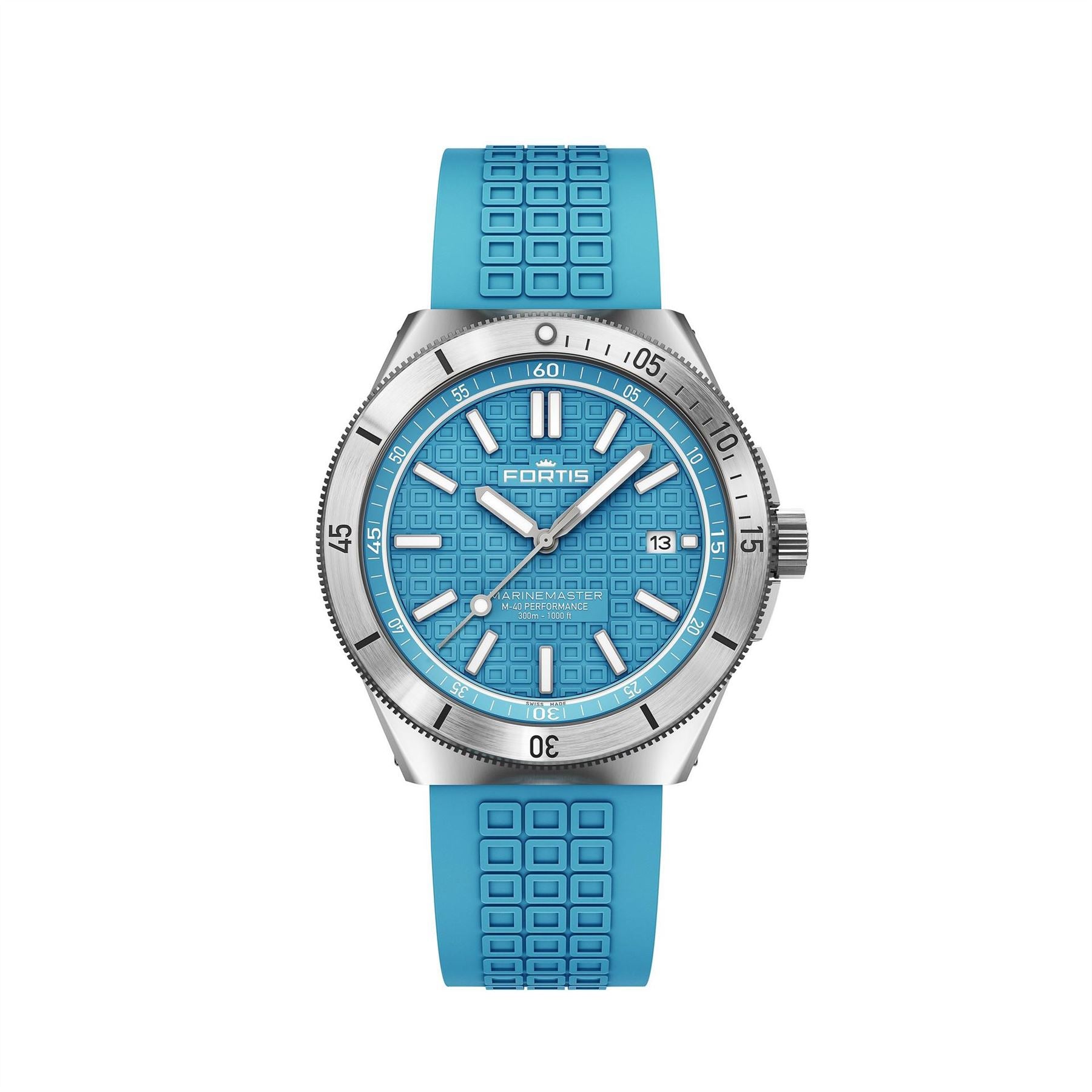 Fortis Marinemaster Automatic Stainless Steel 300M Water Resistant Auto Analogue Watch