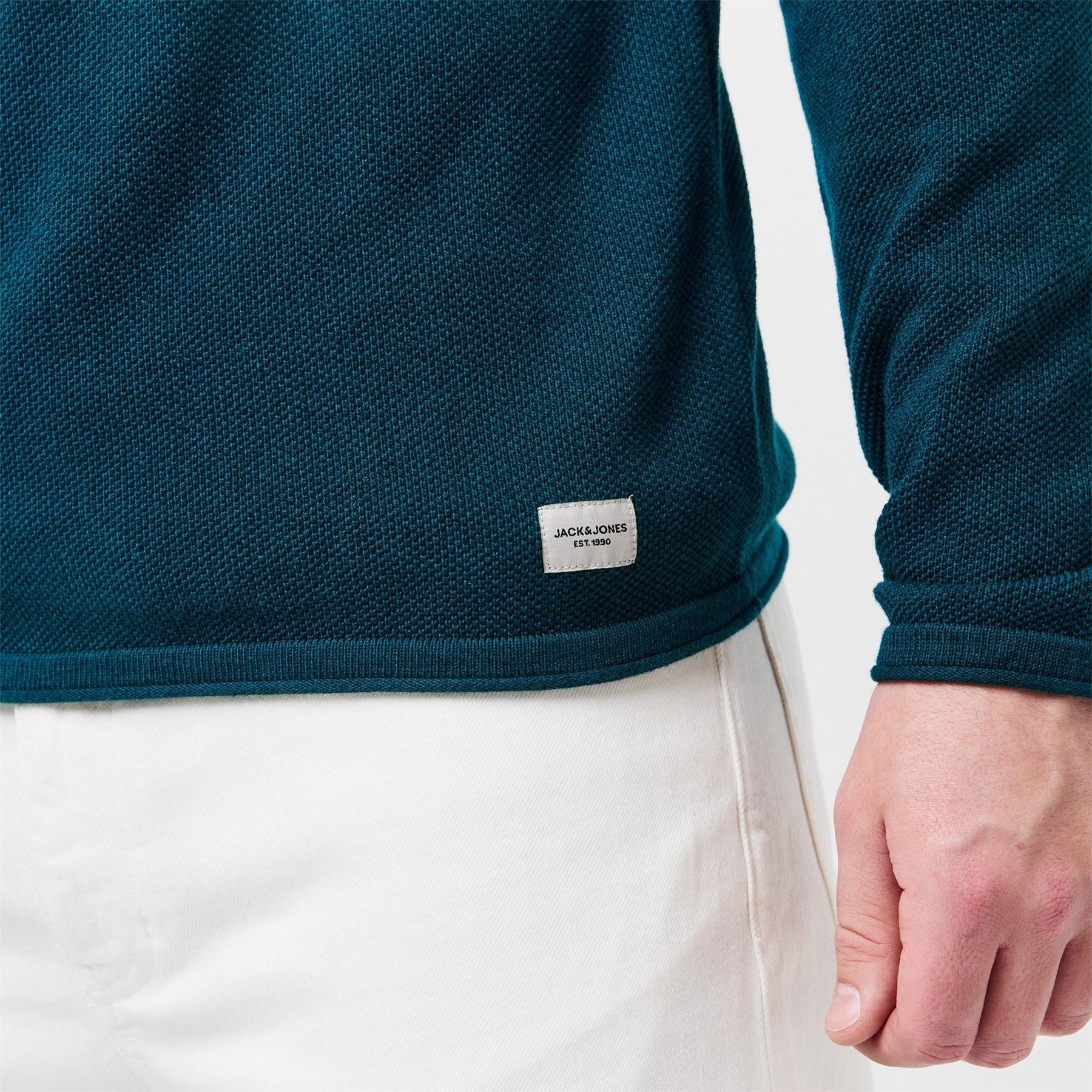 Jack and Jones Regular Fit Long Sleeve Crew Neck Sweater