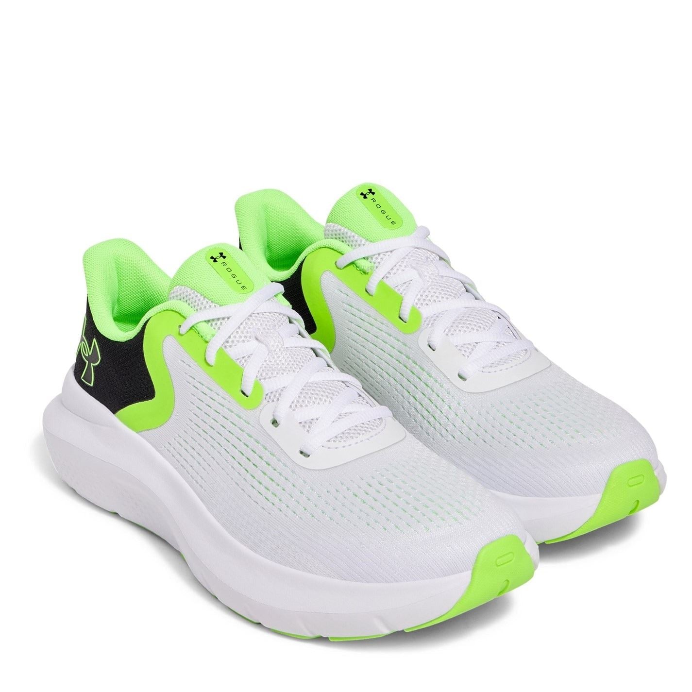 Under Armour Charged Rogue 5 Low Top Round Toe Sneakers