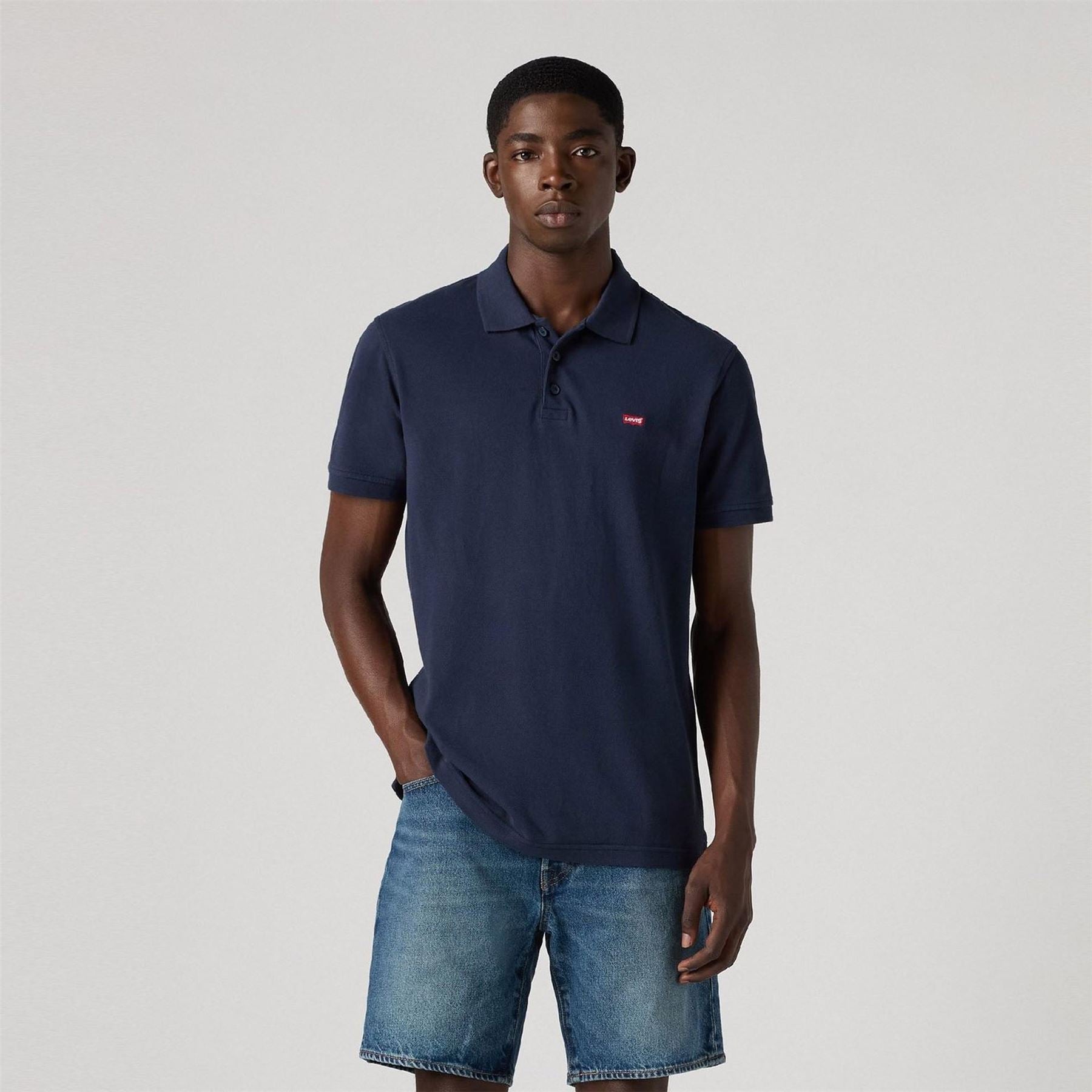 Levis HM Collared Neck Short Sleeve Regular Fit Shirt