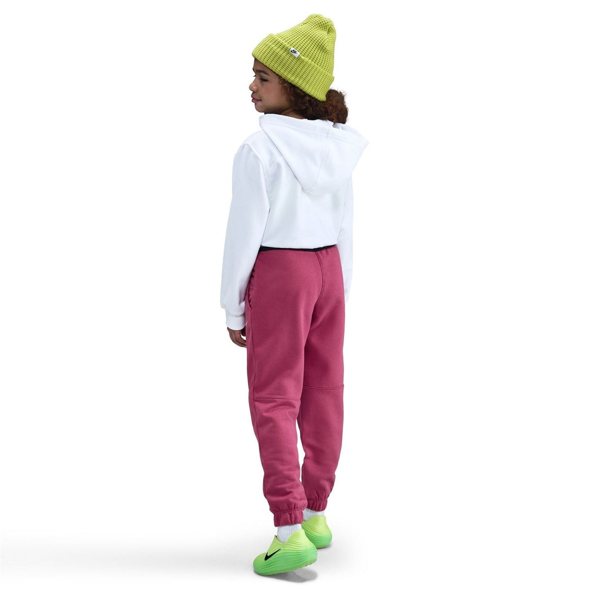 Nike Pro Fleece Solid Patterned Slim Joggers
