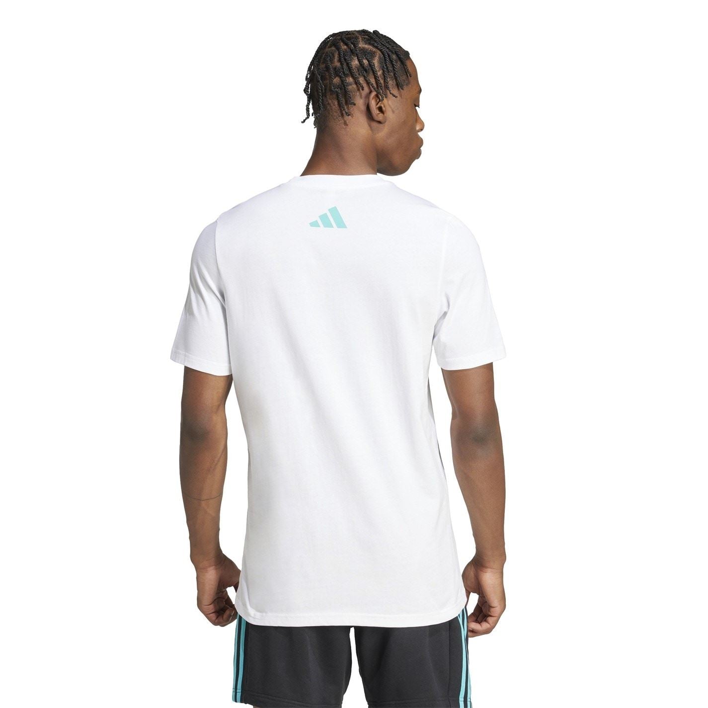 adidas Mens Mercedes Amg Petronas Formula One Team Dna Graphic T-Shirt