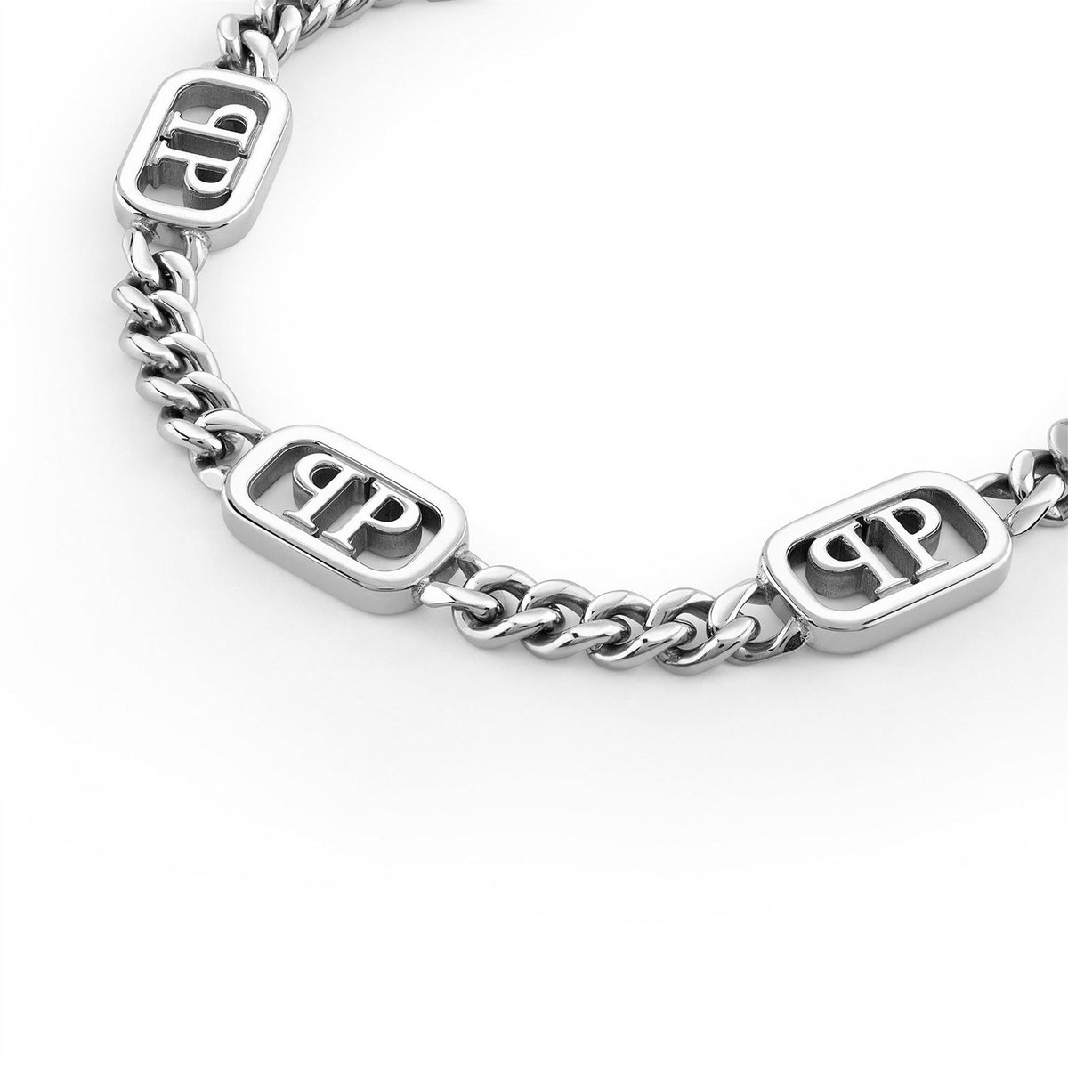 Philipp Plein Plein Lettering Chain Bracelet