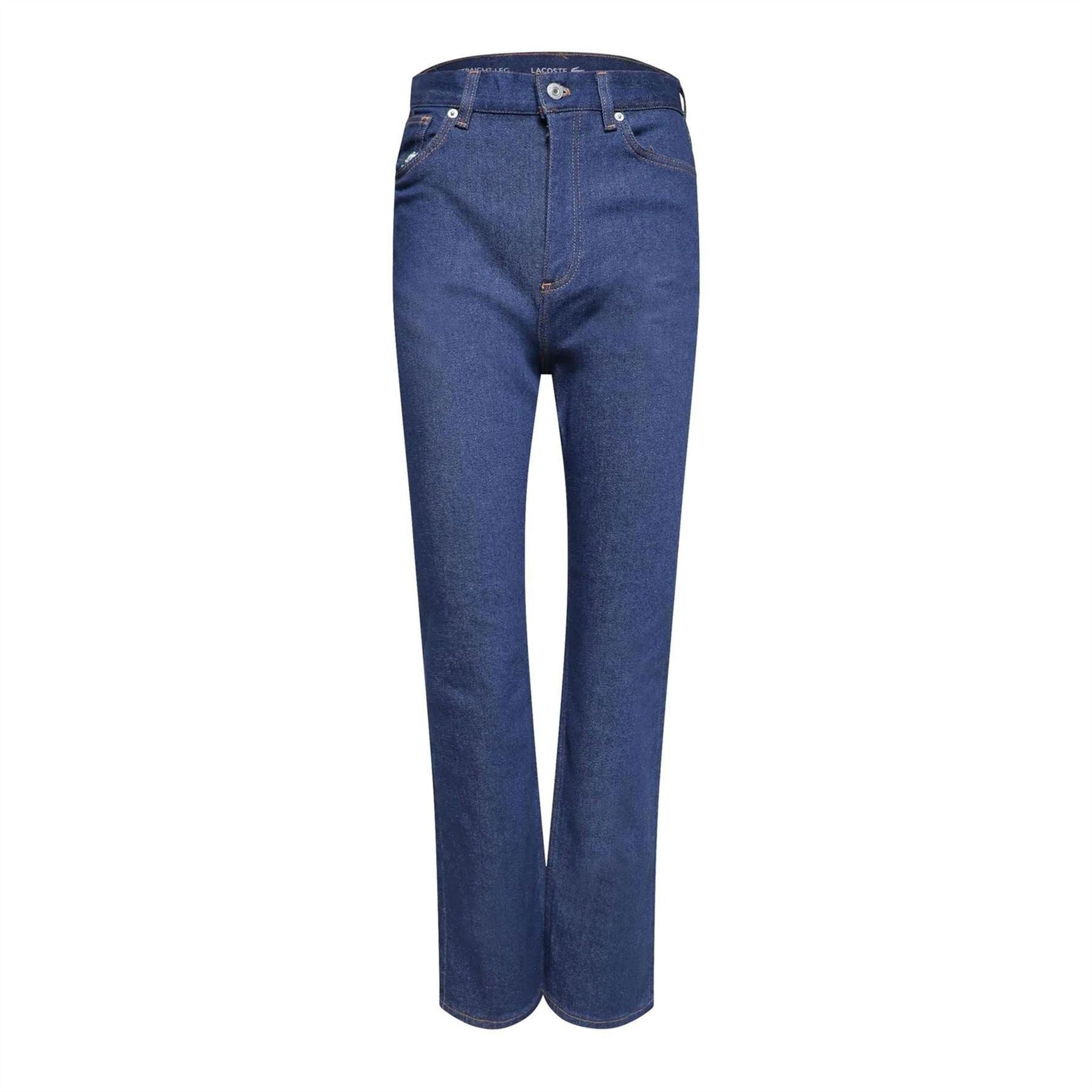 Lacoste High Waisted Wide Leg Jeans