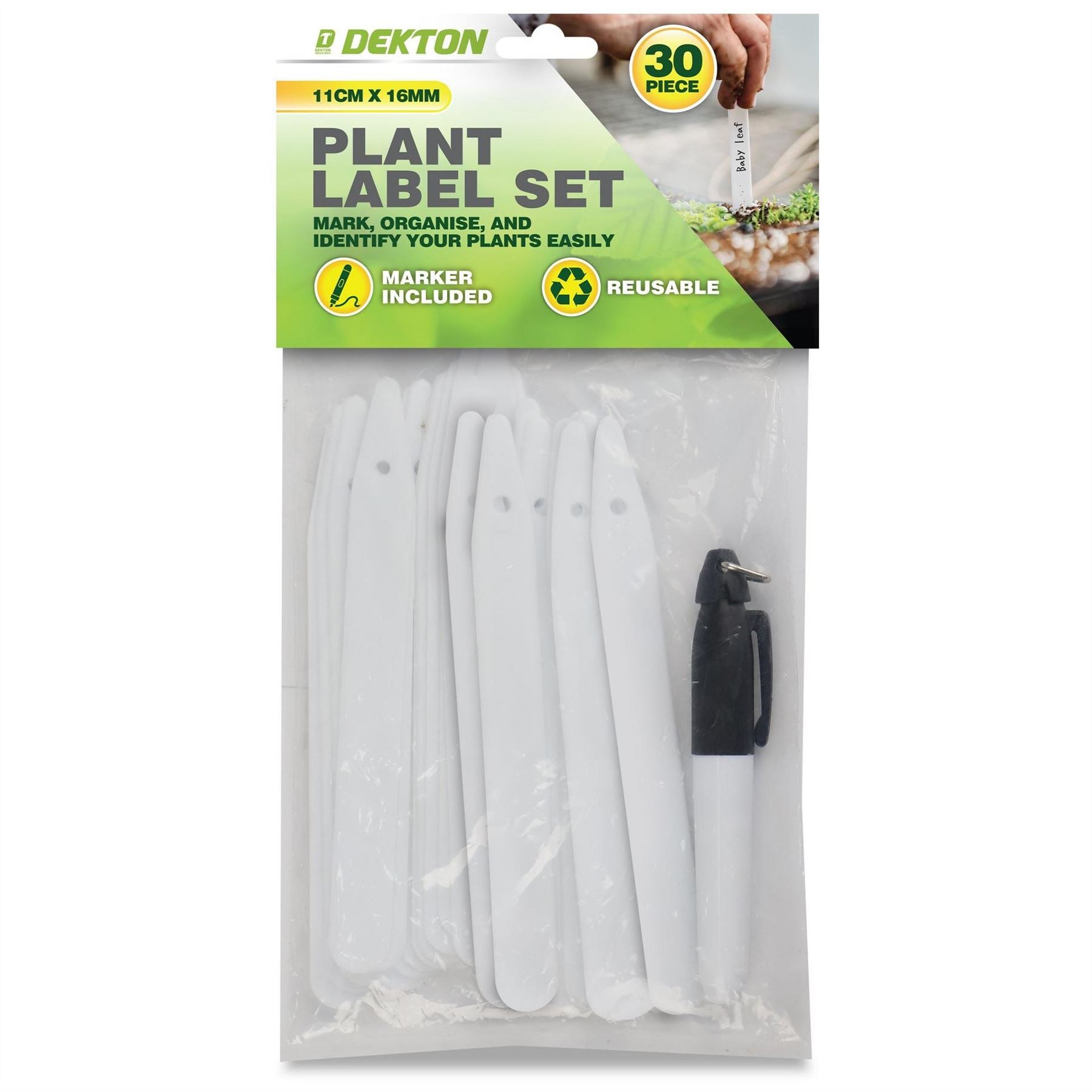 Dekton 30pc Plant Label Set