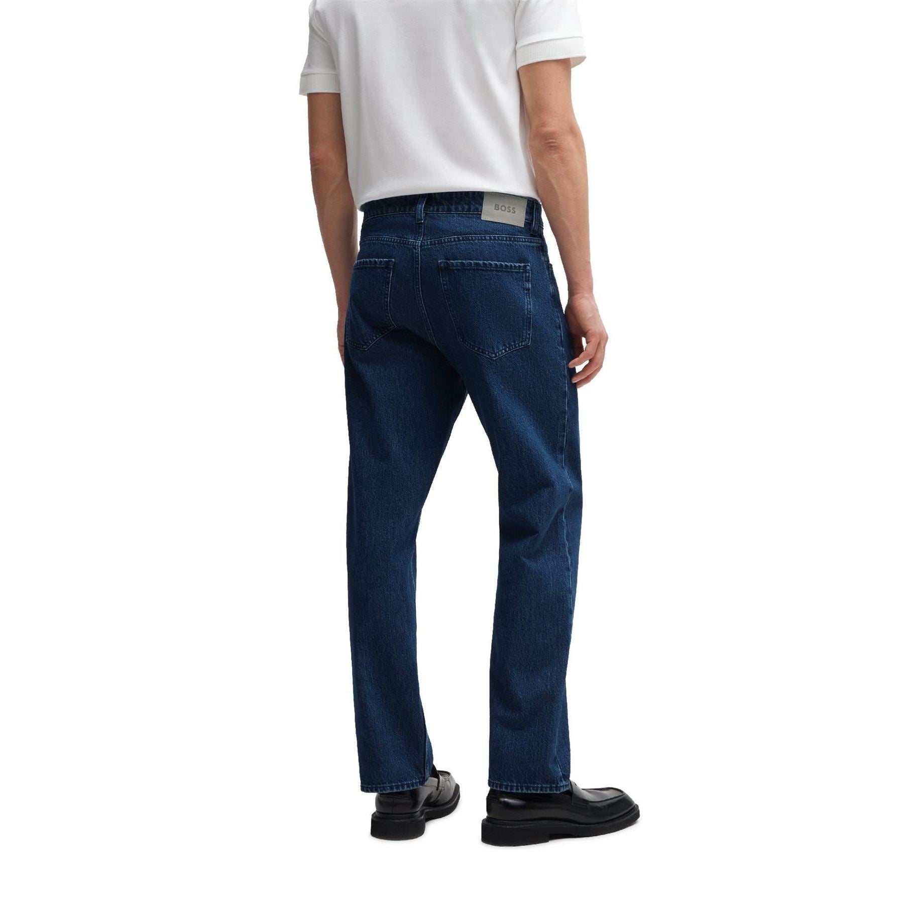 Boss Mid Rise Slim Fit Five Pocket Jeans