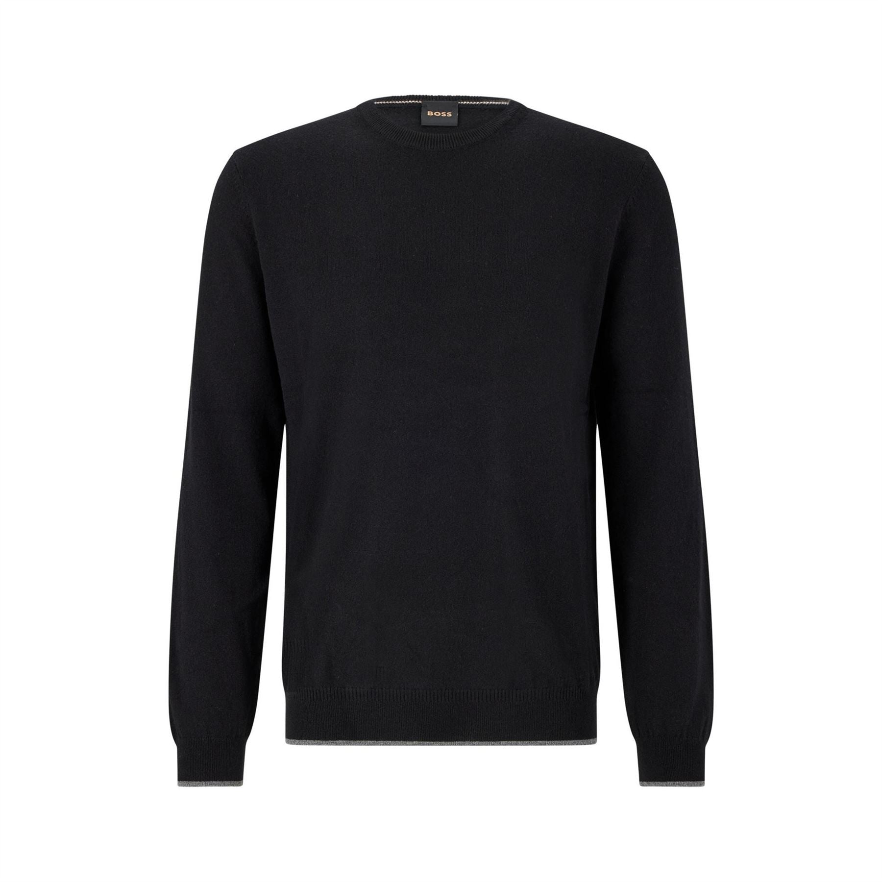 Boss Crew Neck Long Sleeve Regular Fit Sweater