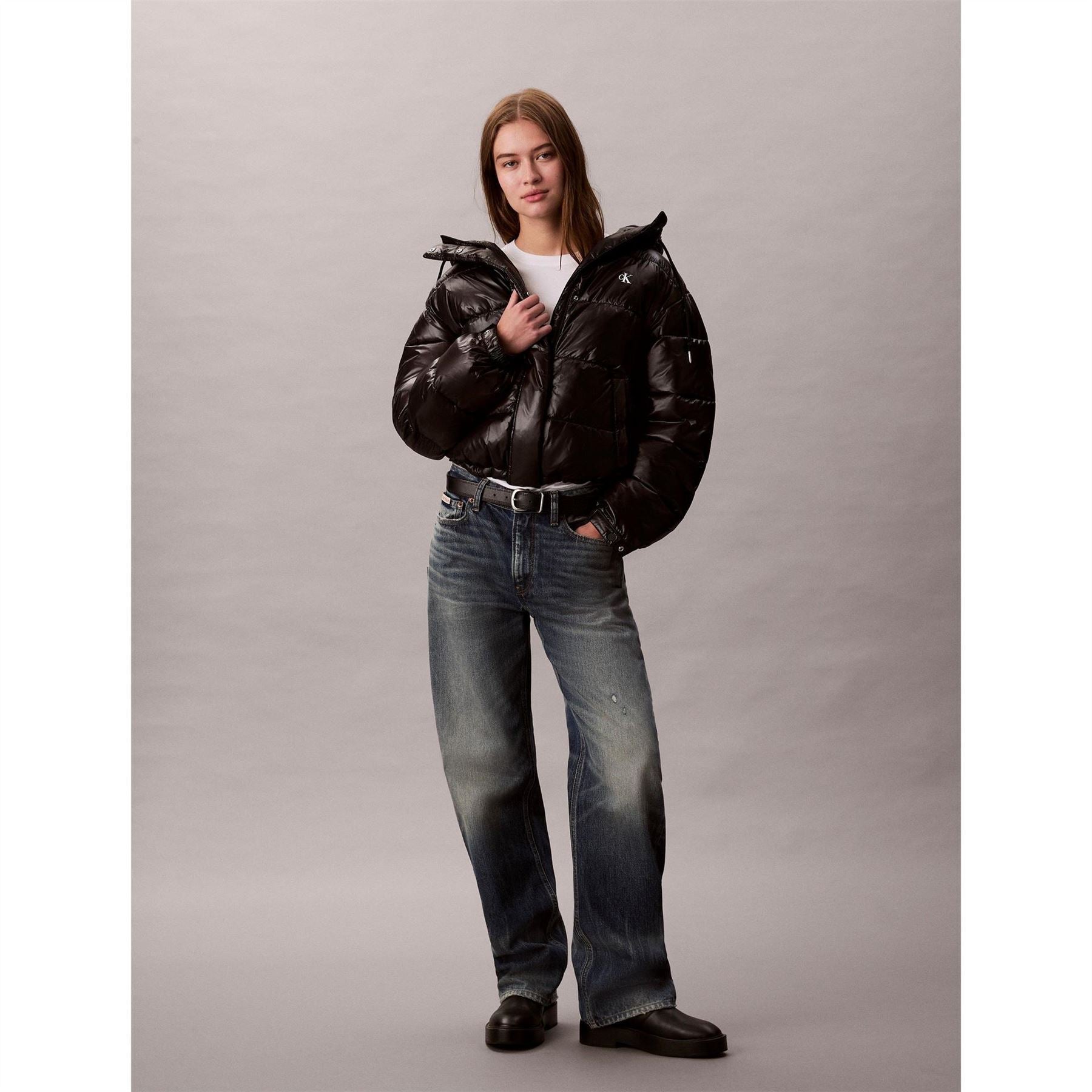 Calvin Klein Jeans  Quilted Short Puffer Jacket