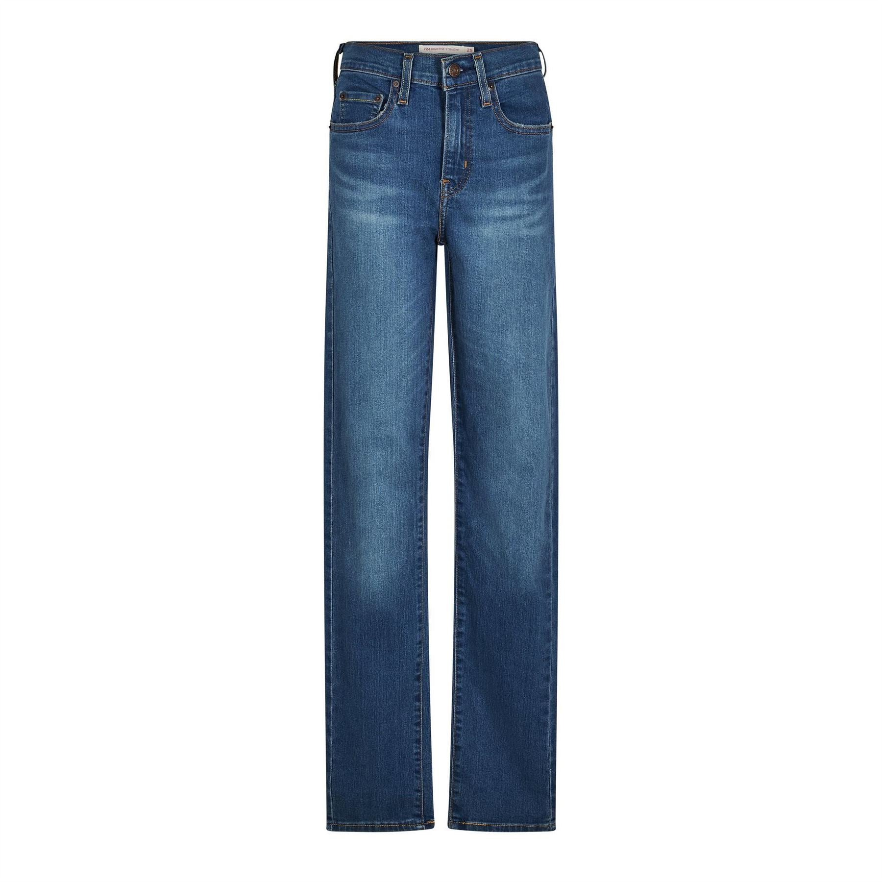 Levis 724 High Rise Straight Leg Jeans