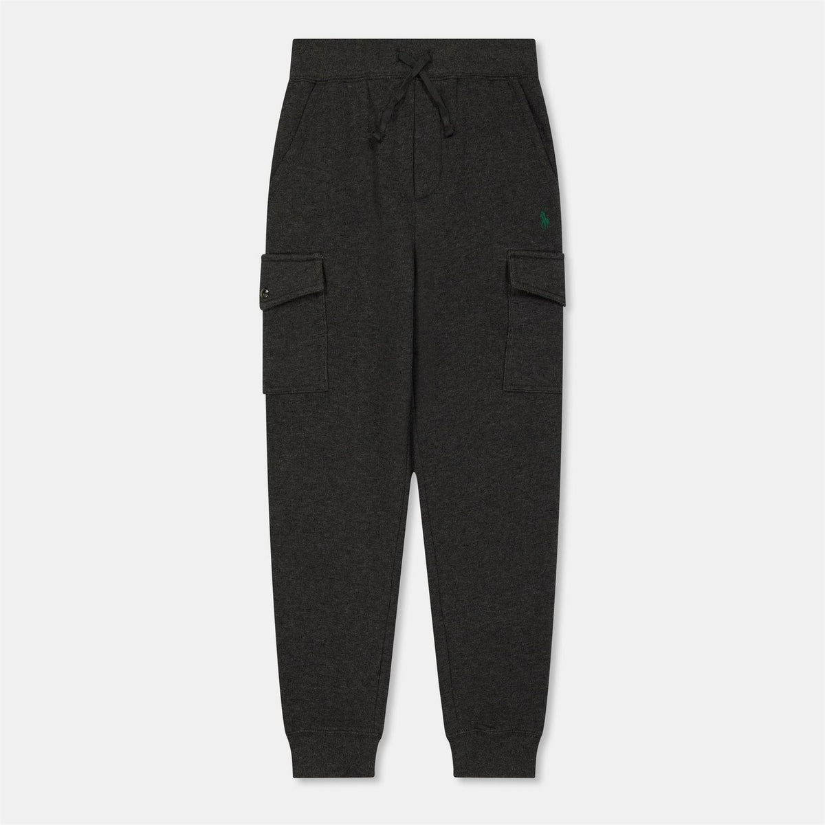 Polo Ralph Lauren Solid Patterned Ribbed Cuff Cargo Joggers