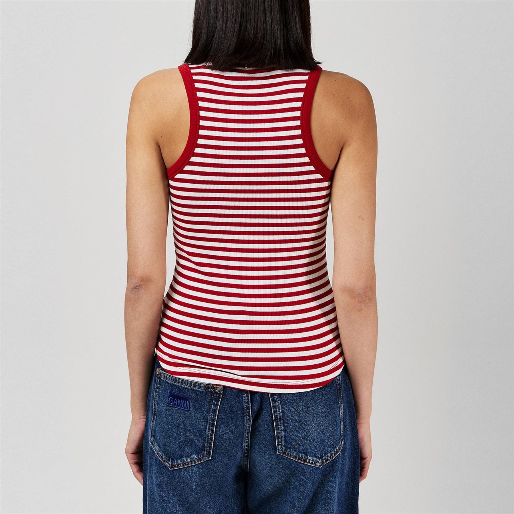 Tommy Hilfiger Slim Fit Rib Crew Neck Tank