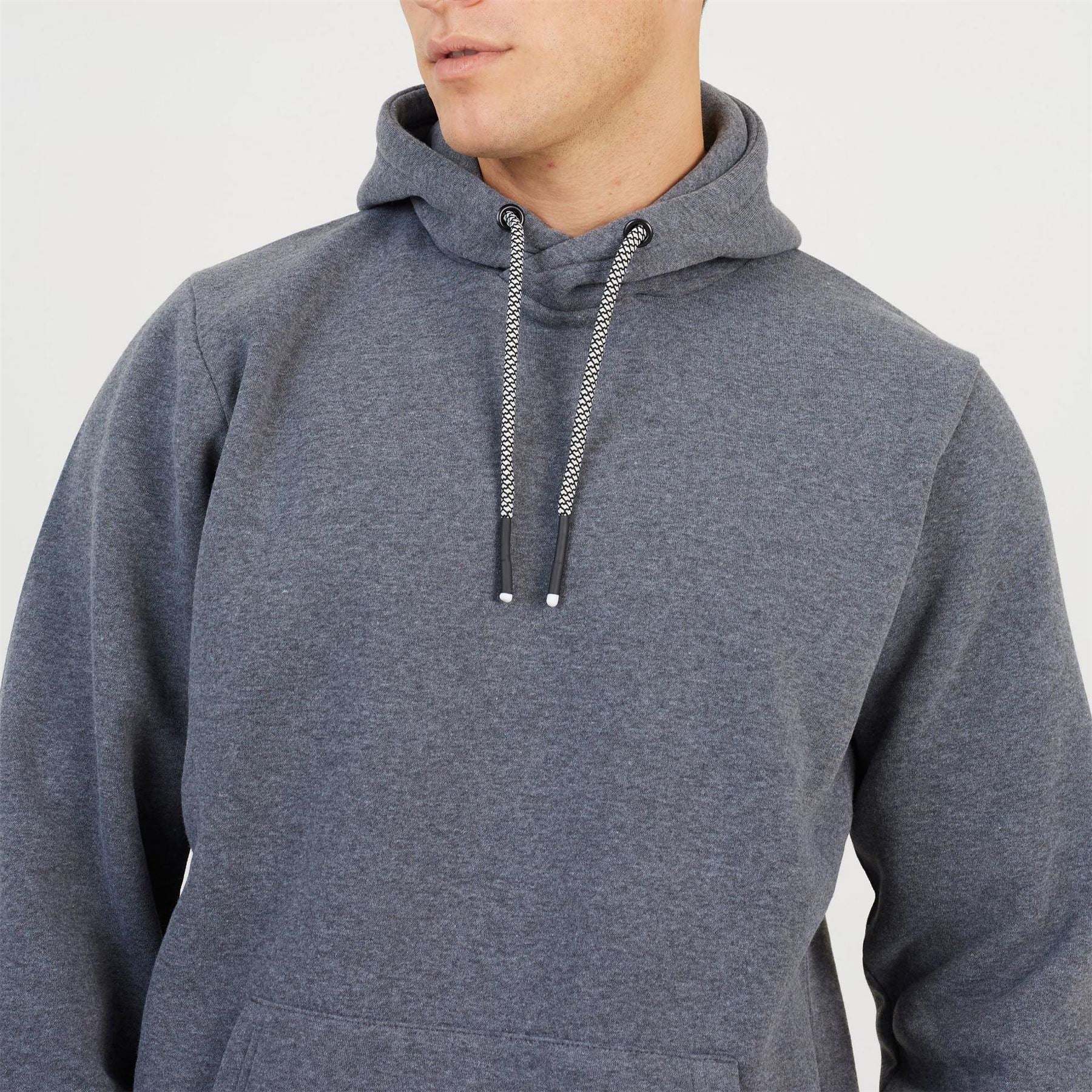 Brave Soul Cross Over Hood Overhead Hoodie