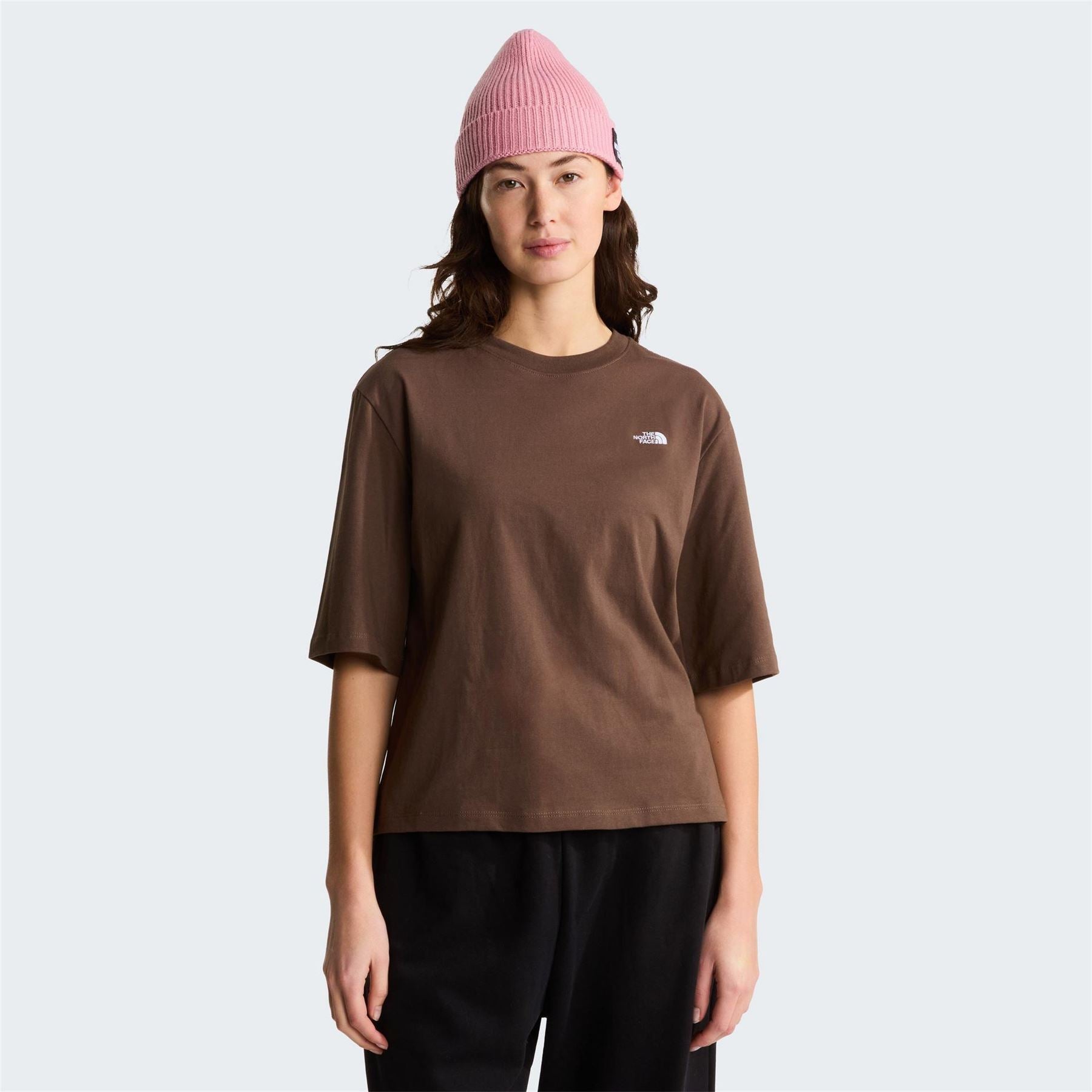 The North Face Womens Essential Simple Dome Boxy Relaxed T-Shirt