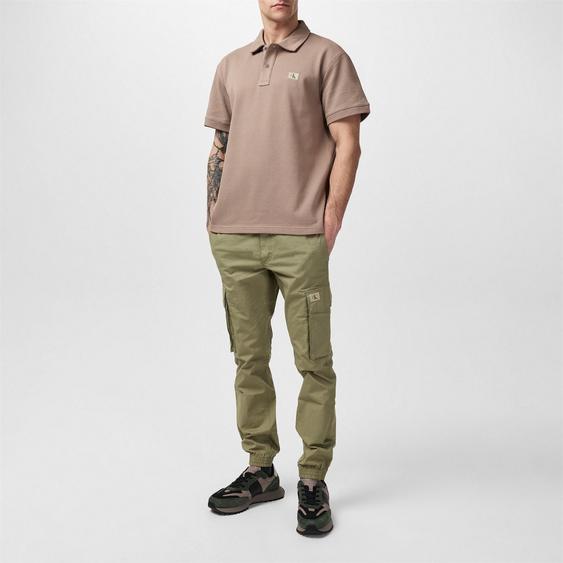 Calvin Klein Jeans Regular Fit Short Sleeve Polo Shirt