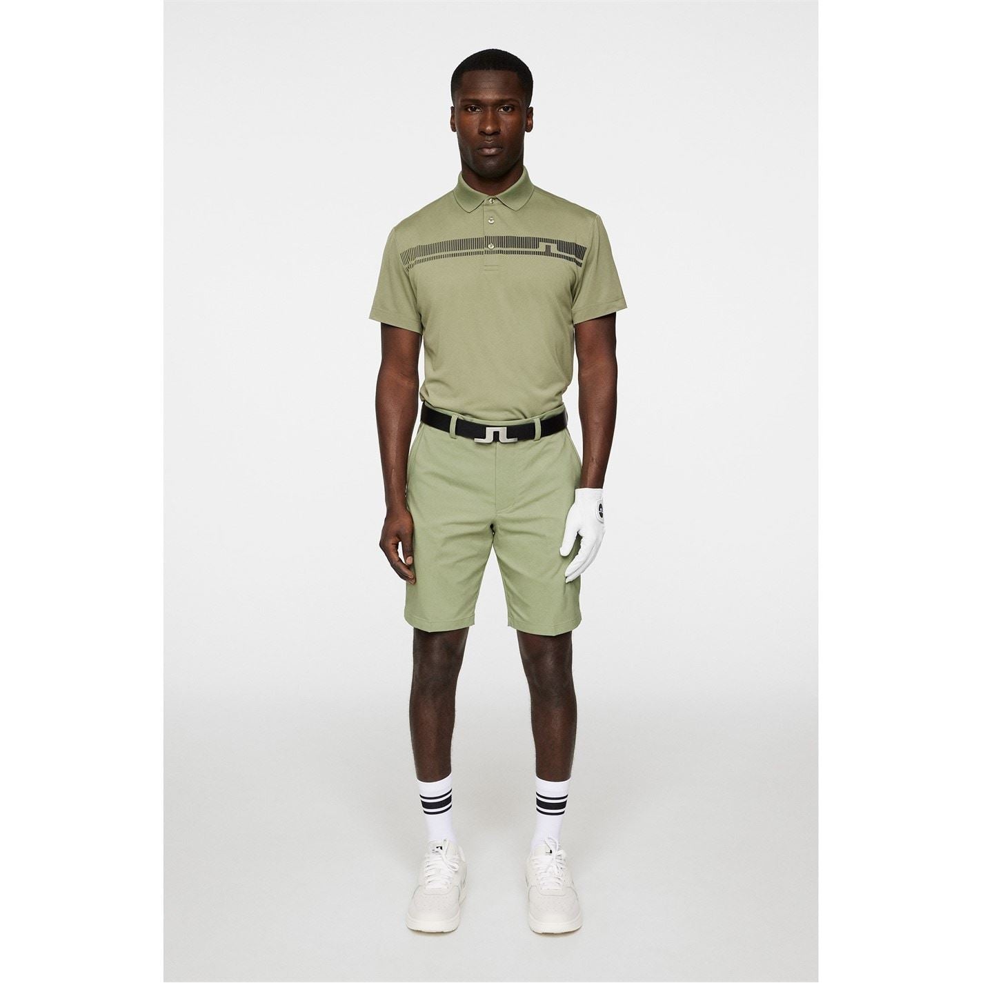 J Lindeberg Golf Short Sleeve Performance Polo Shirt