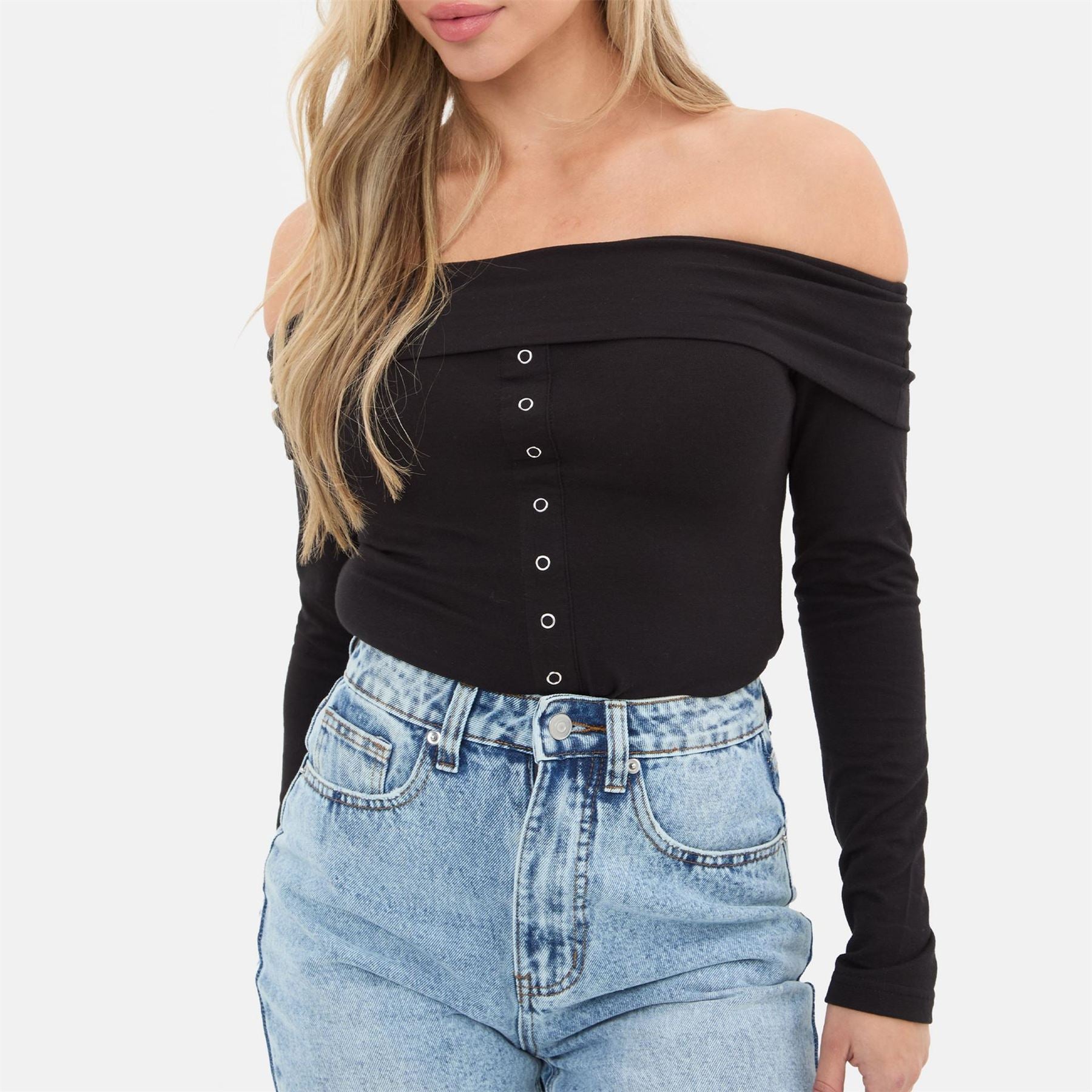 I Saw It First Front Bardot Top