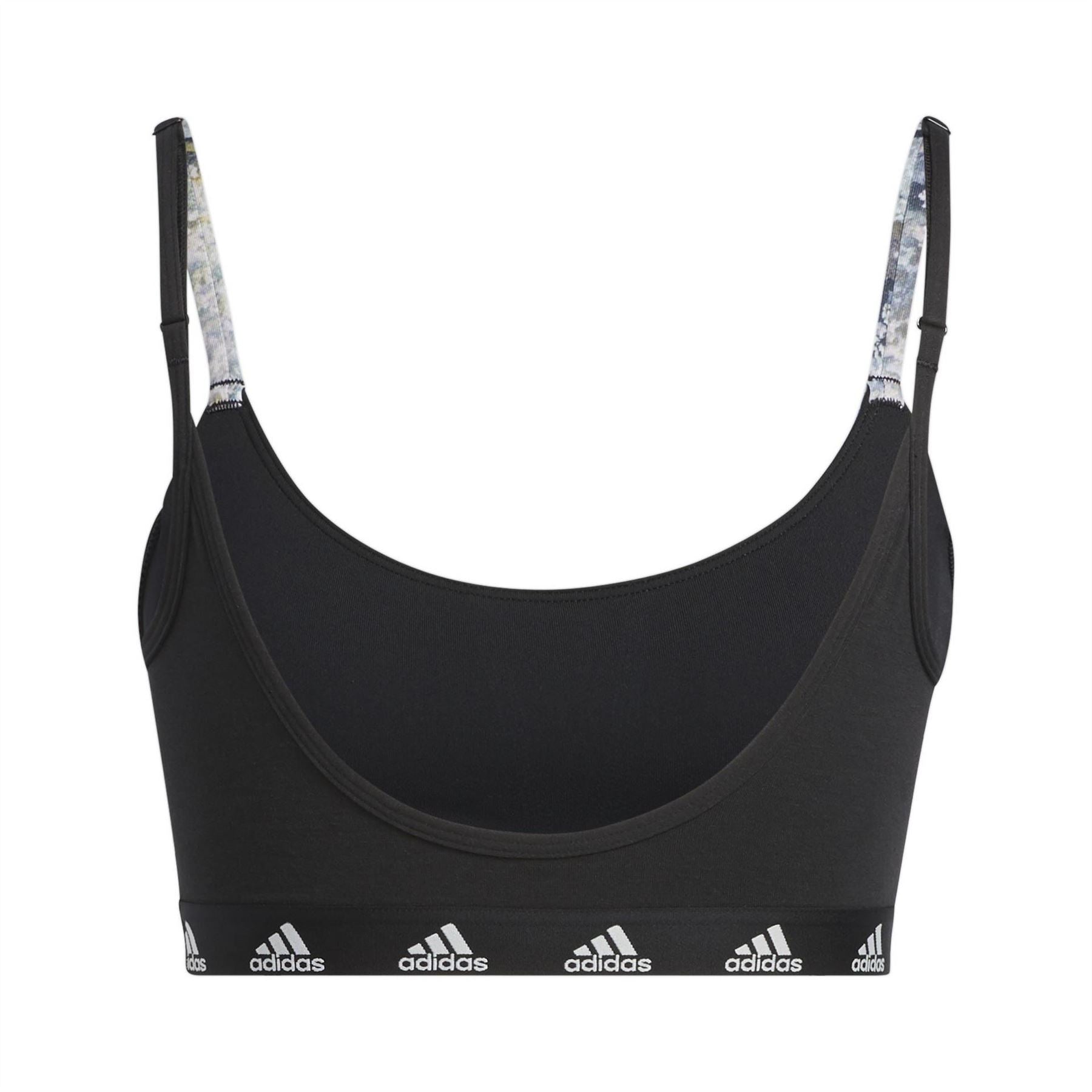 adidas Pureb Long Sleeve Low Impact Sports Bra