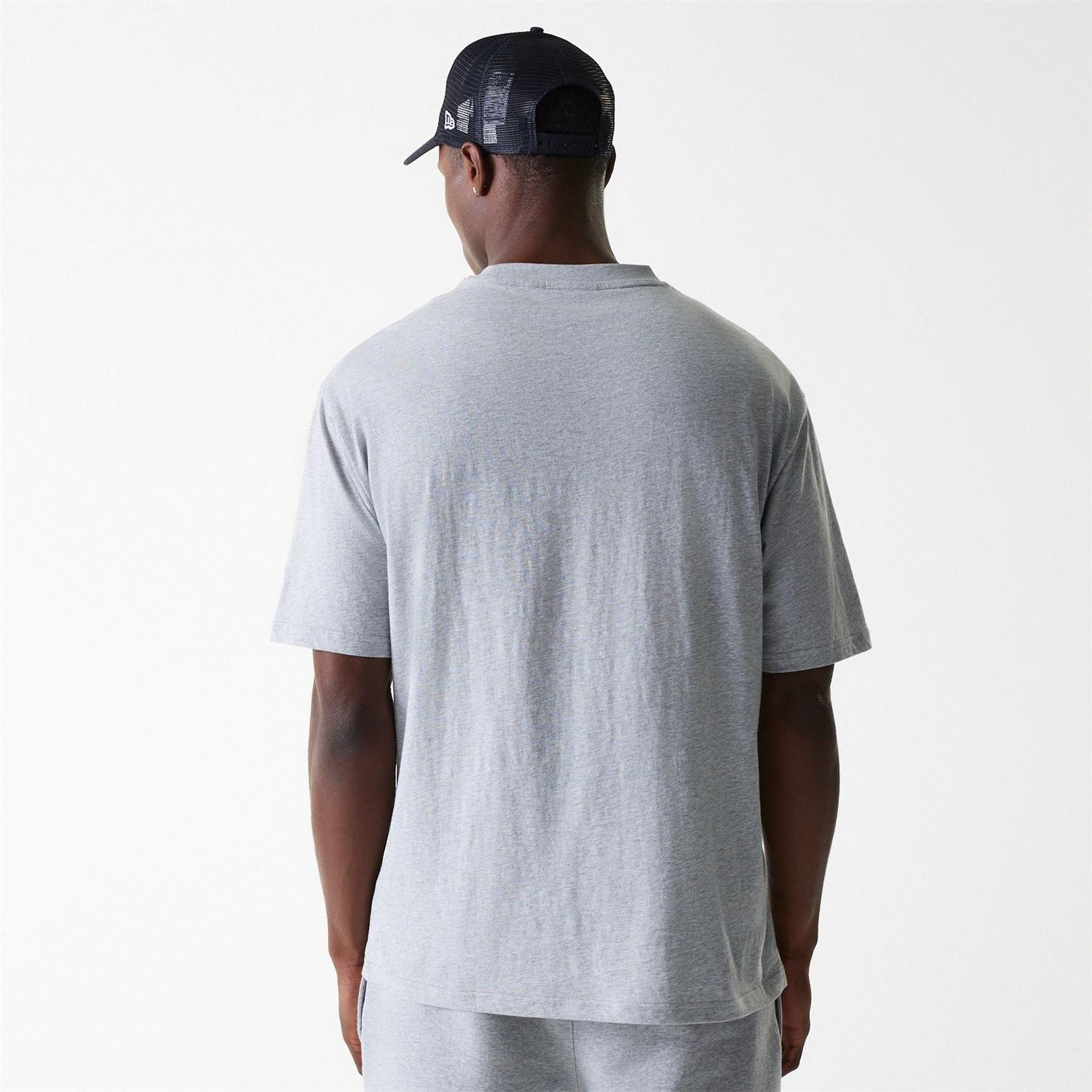 New Era Essential Oversized Embroidered Boyfriend T-Shirt