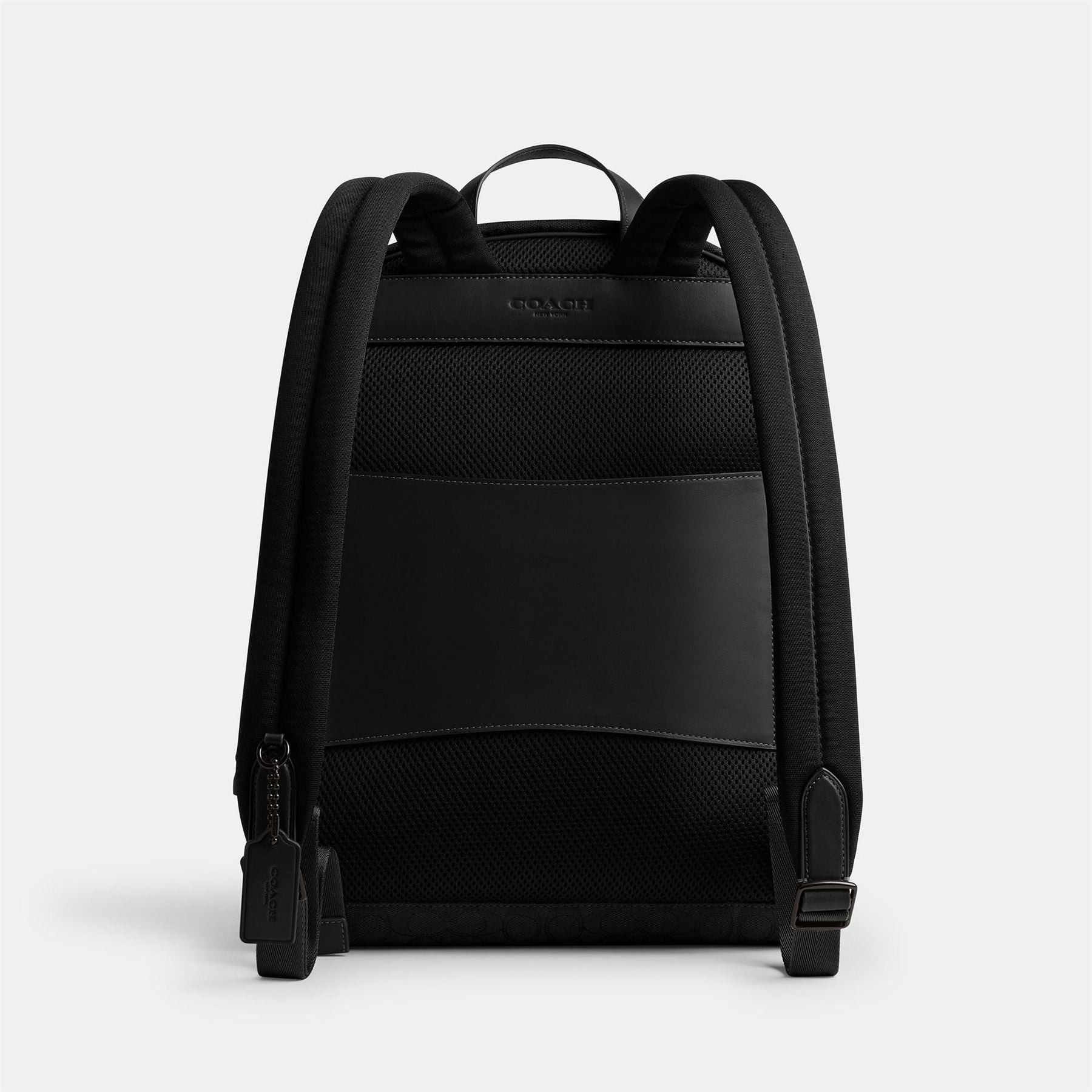 Coach Signature Jacquard Logo Backpack