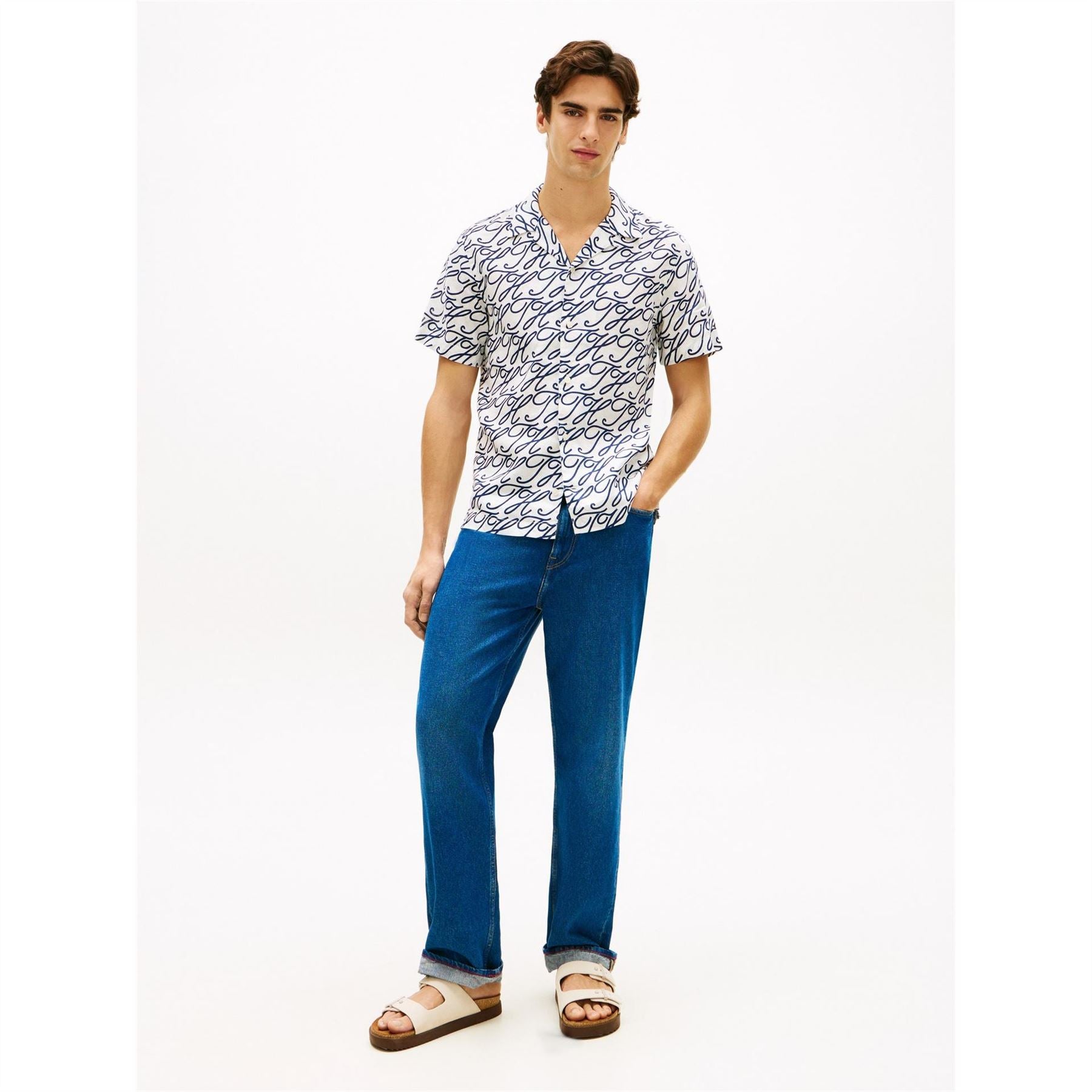 Tommy Hilfiger Patterned Short Sleeve Shirt
