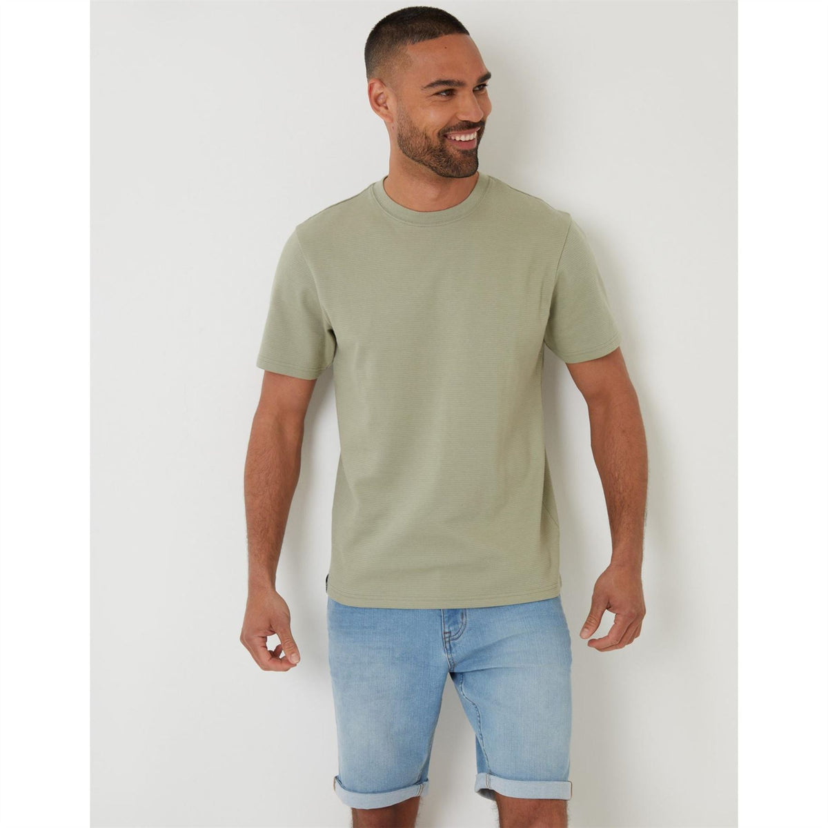 Threadbare Regular Fit Crew Neck Short Sleeve T-Shirt