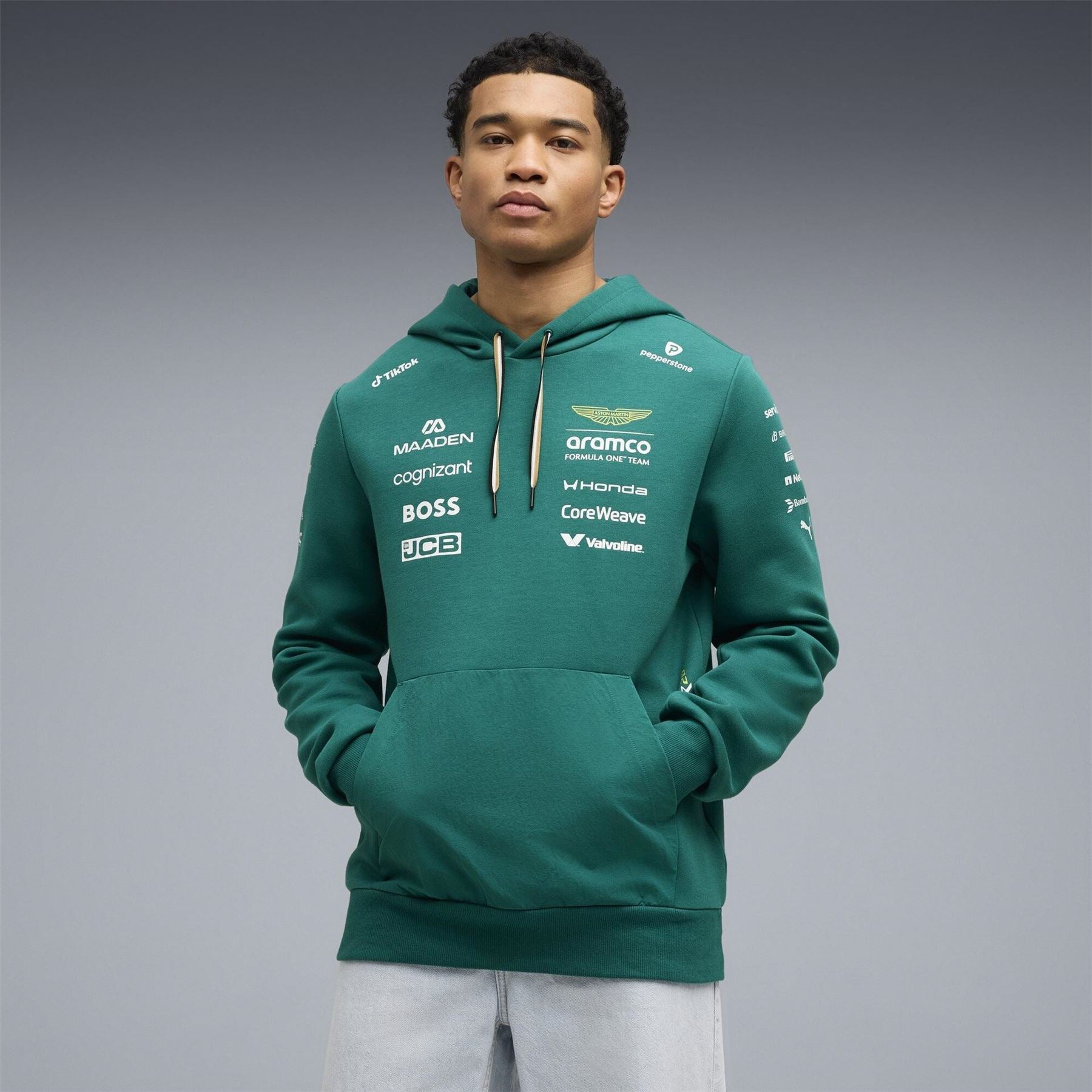 Puma X Aston Martin F1® Replica Hoodie Adult Unisex