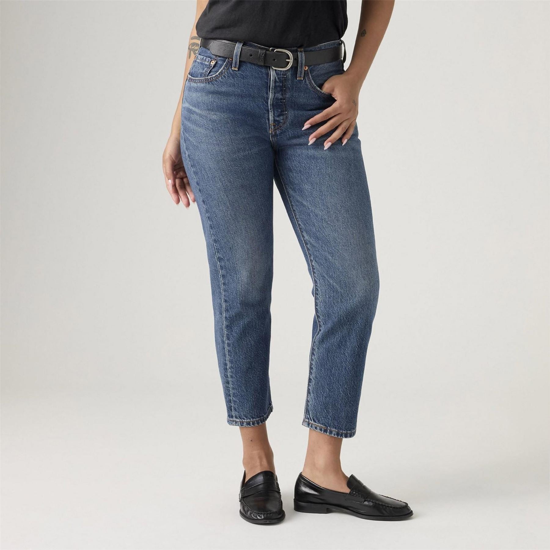 Levis 501 Crop Lightweight Energy re