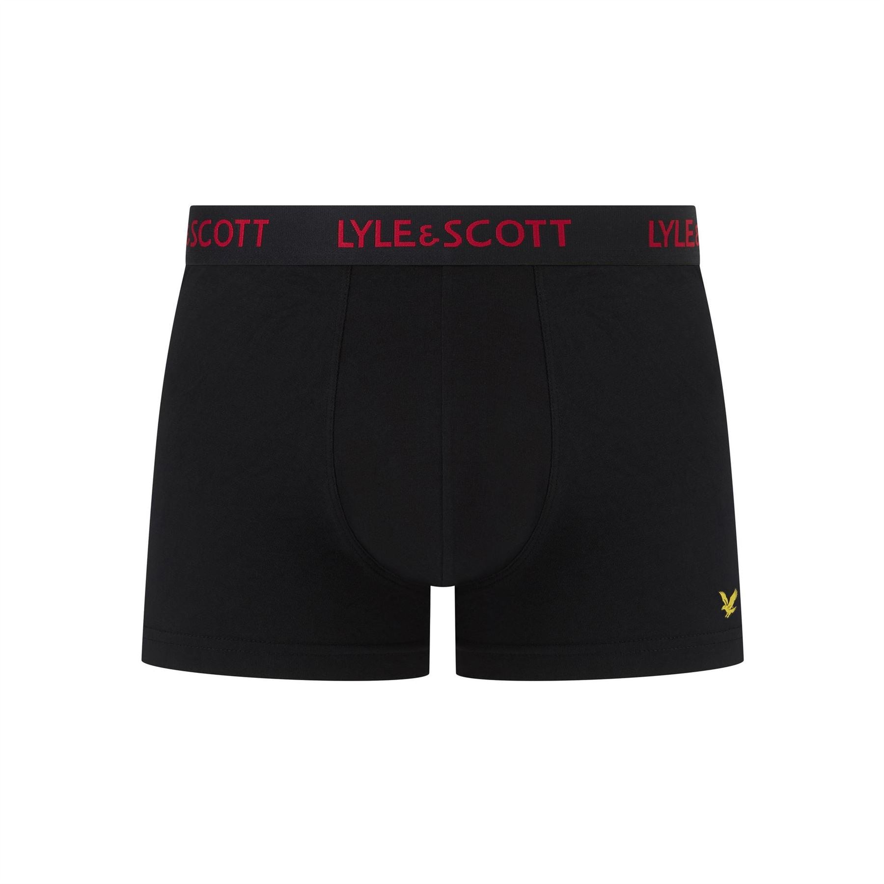 Lyle and Scott 5 Pack Core Plain Design Trunks