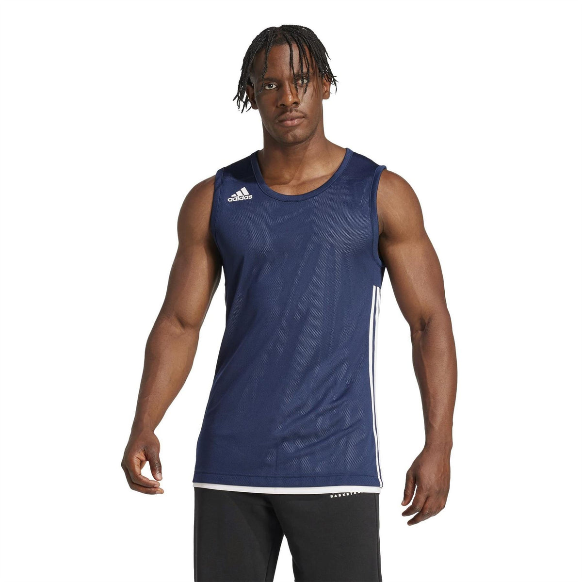 adidas Mens Spee Rev Jrs Basketball Jersey