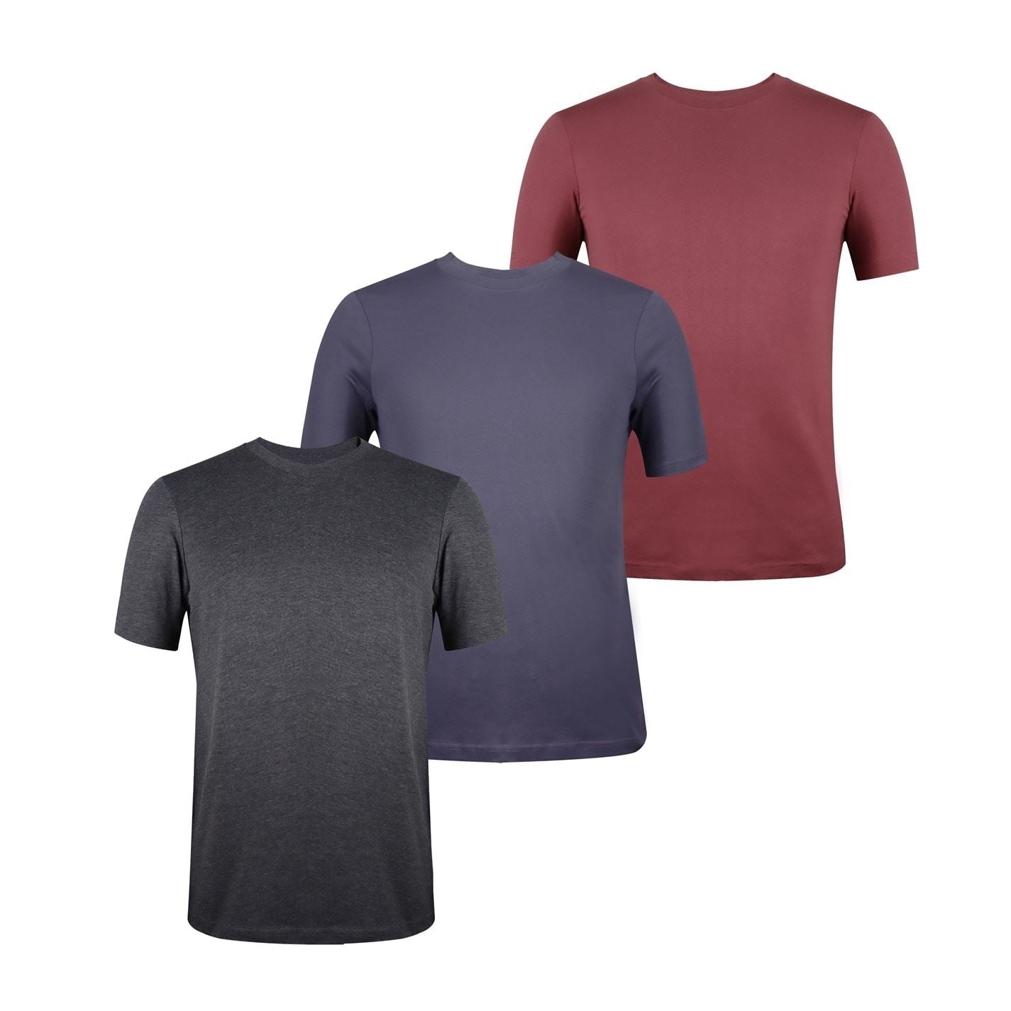 Donnay Mens 3 Pack T-Shirts
