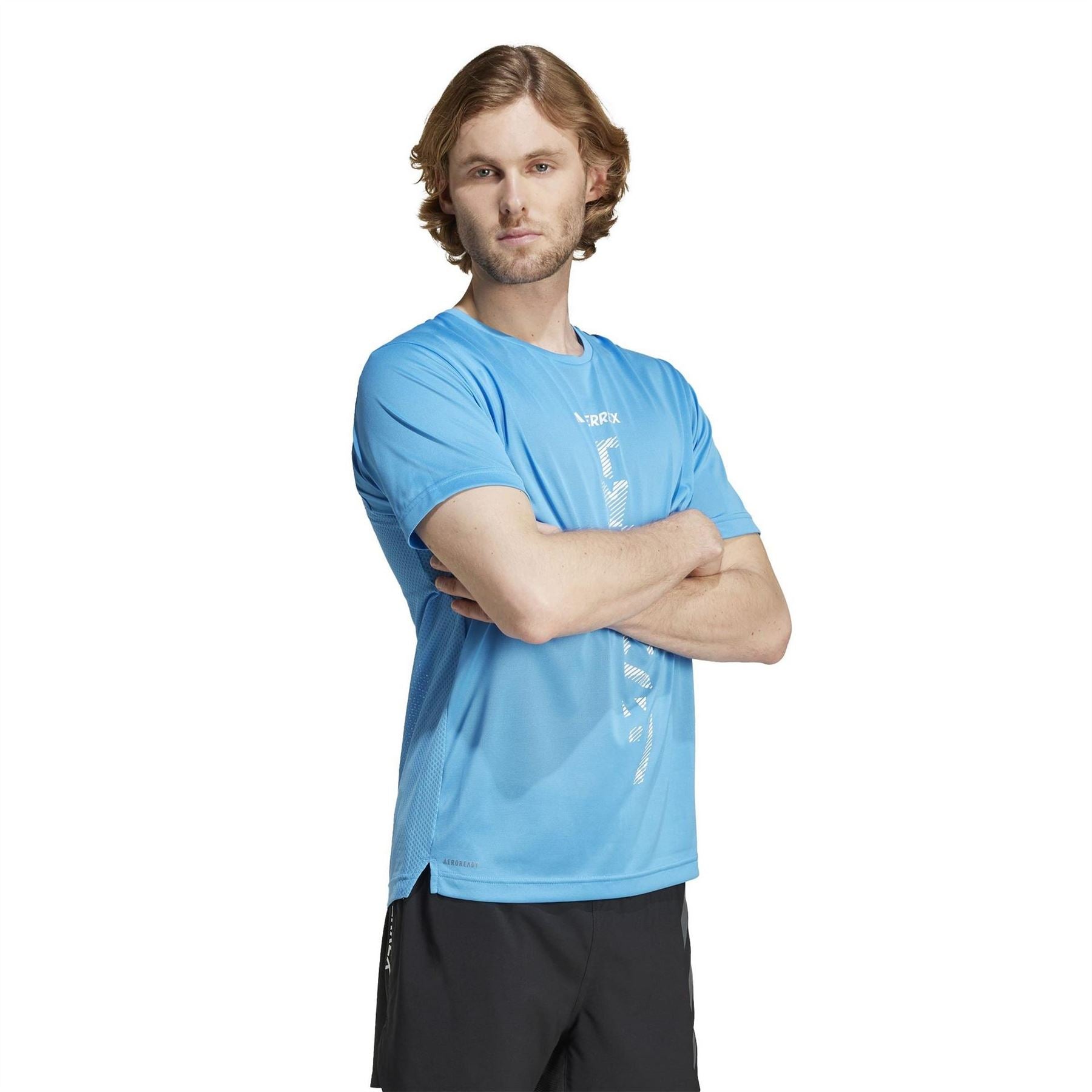 adidas Lettering Crew Neck Regular Fit Shirt