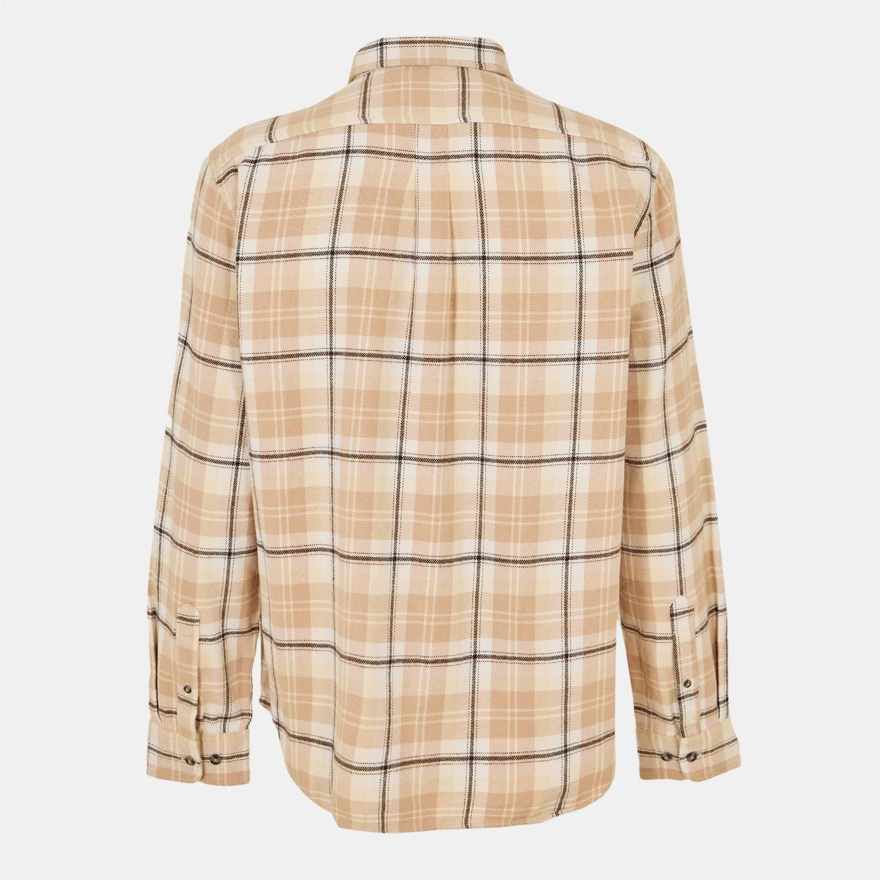 Timberland Collared Neck Button Down Long Sleeve Shirt