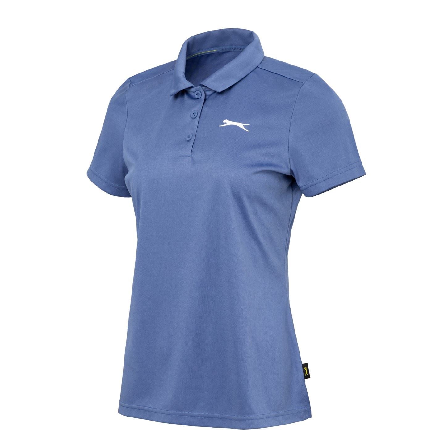 Slazenger Womens Plain Golf Polo Shirt