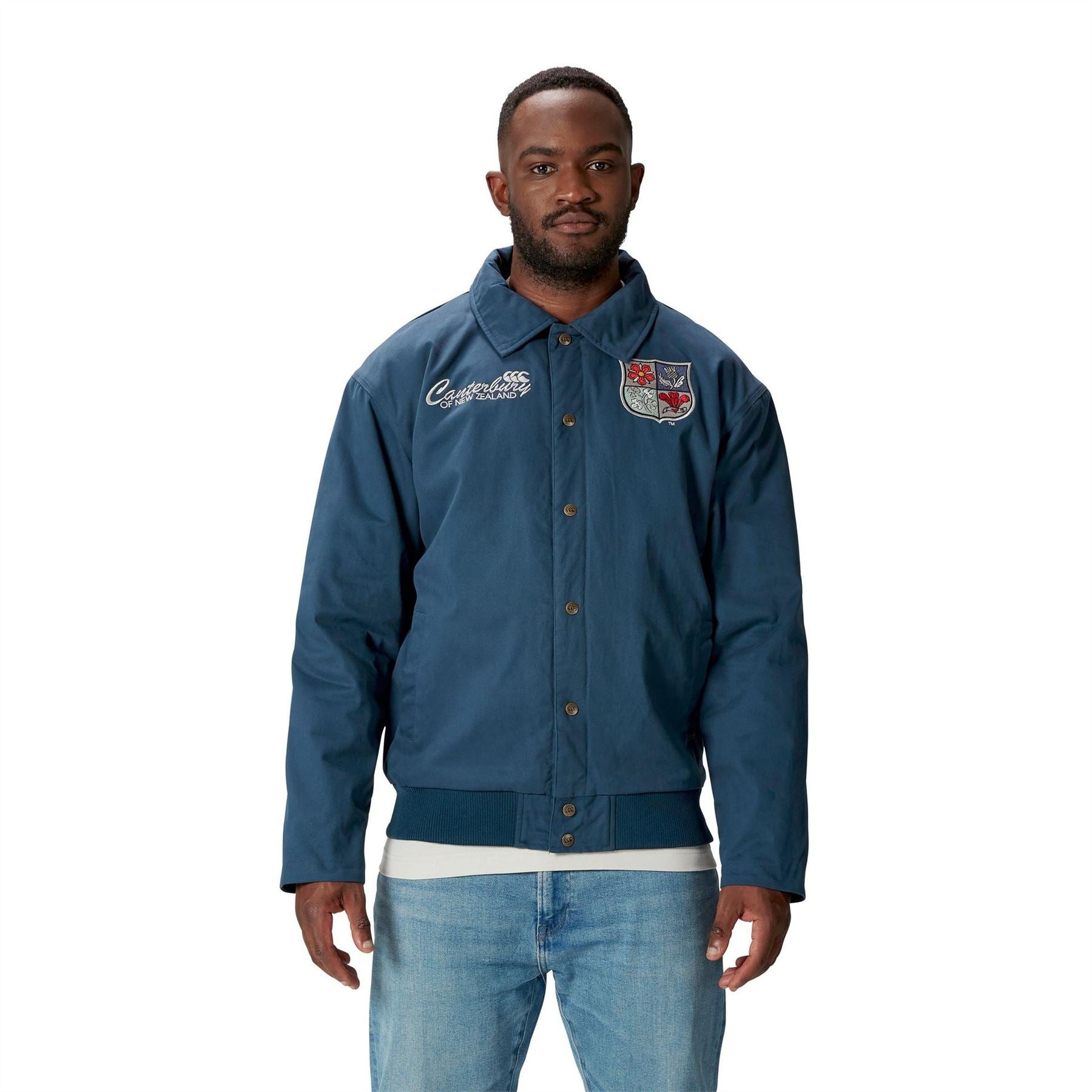 Canterbury British And Irish Lions Heritage Quilted Jacket Adults