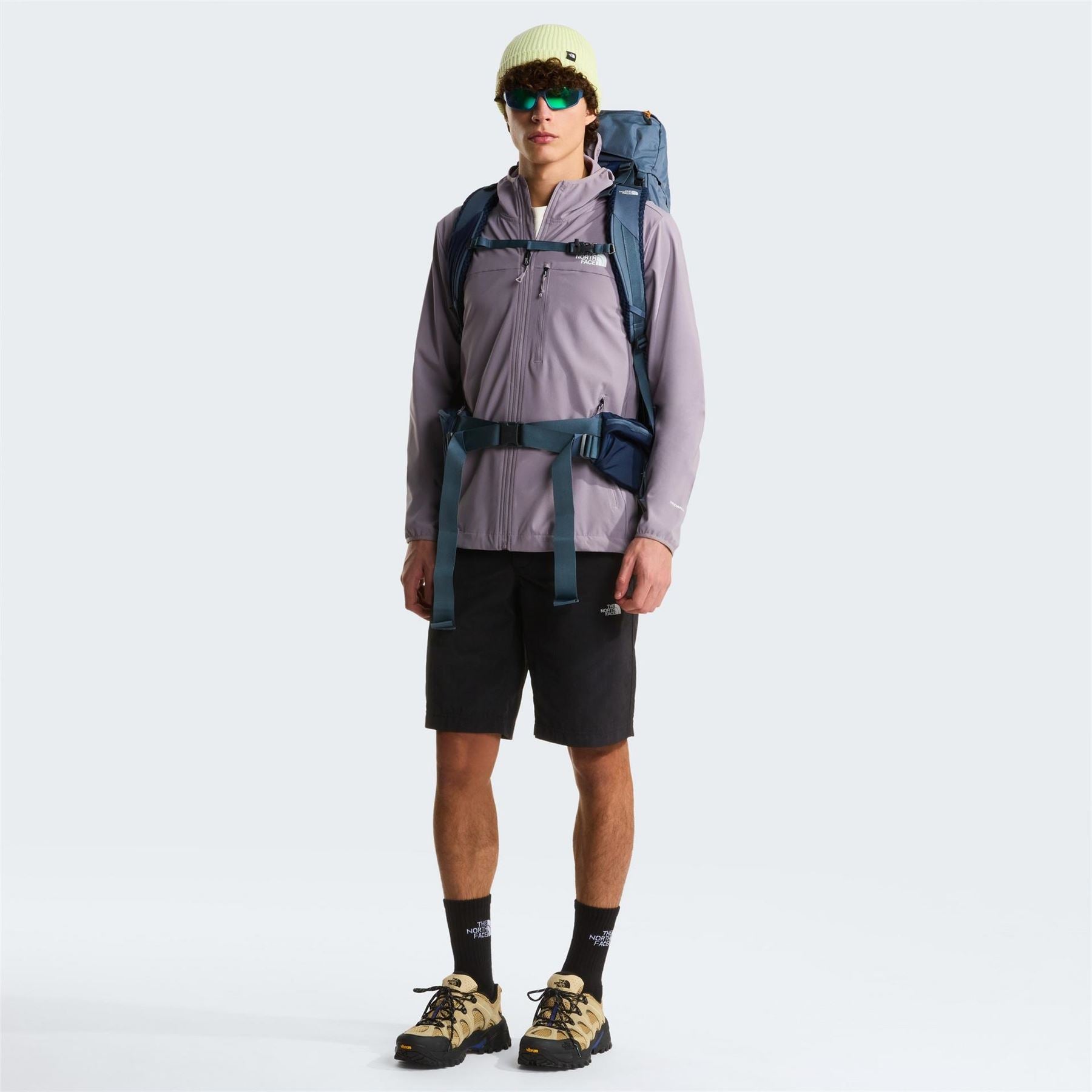 The North Face Nimble Windproof Water Repellent Long Sleeve Softshell Jacket