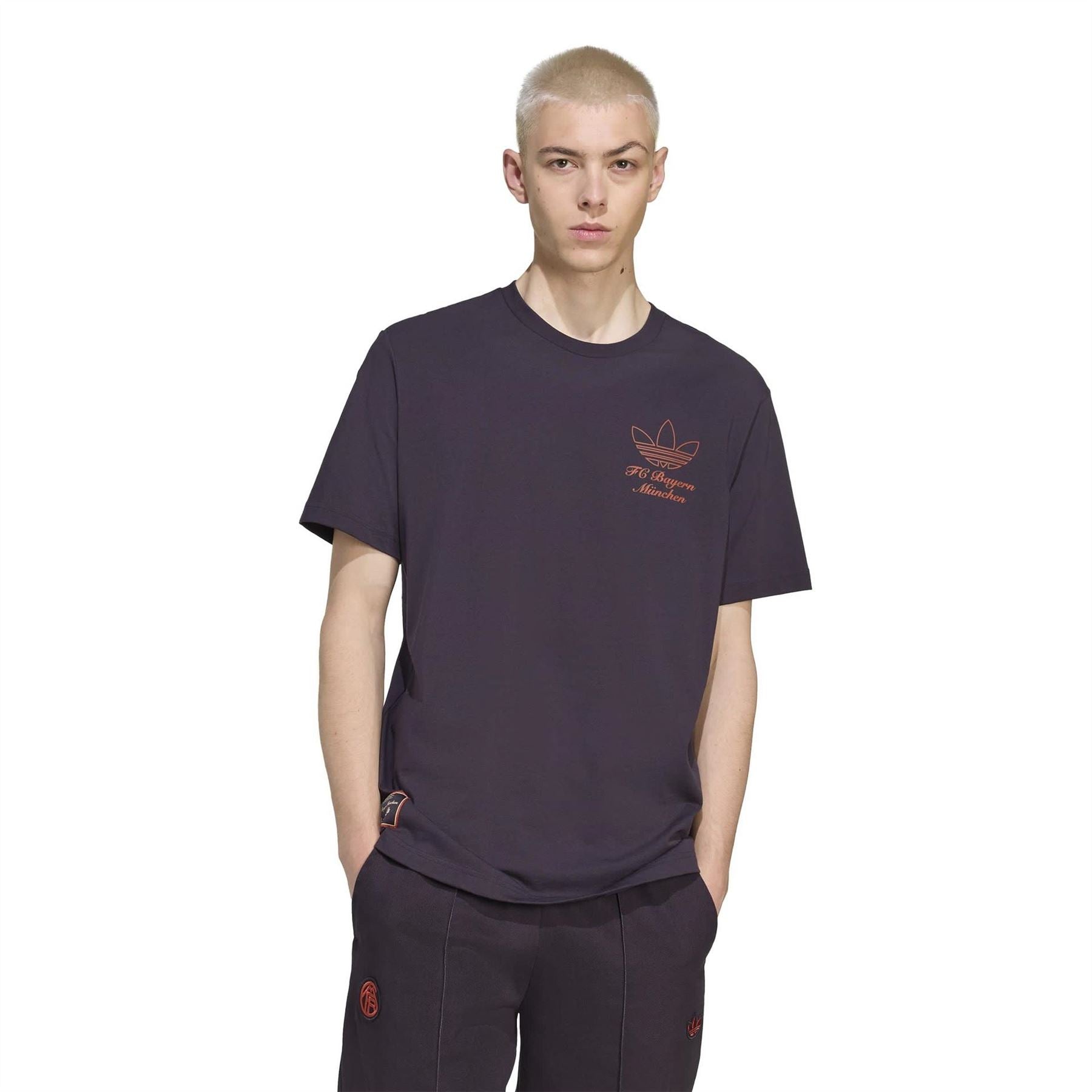 adidas Mens Bayern Icons Graphic T-Shirt