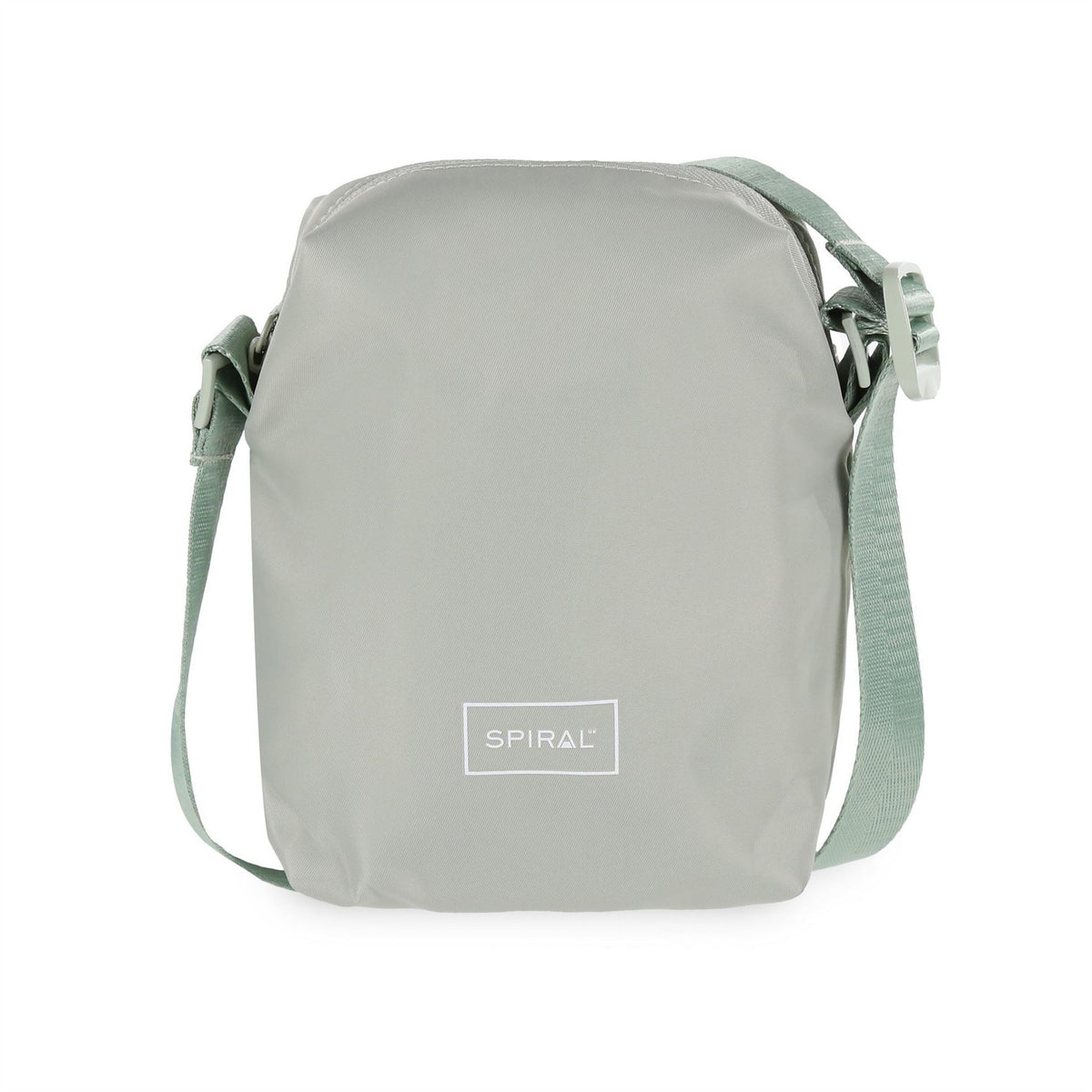 Spiral Arl Cross Body Bag with Grey Hardware